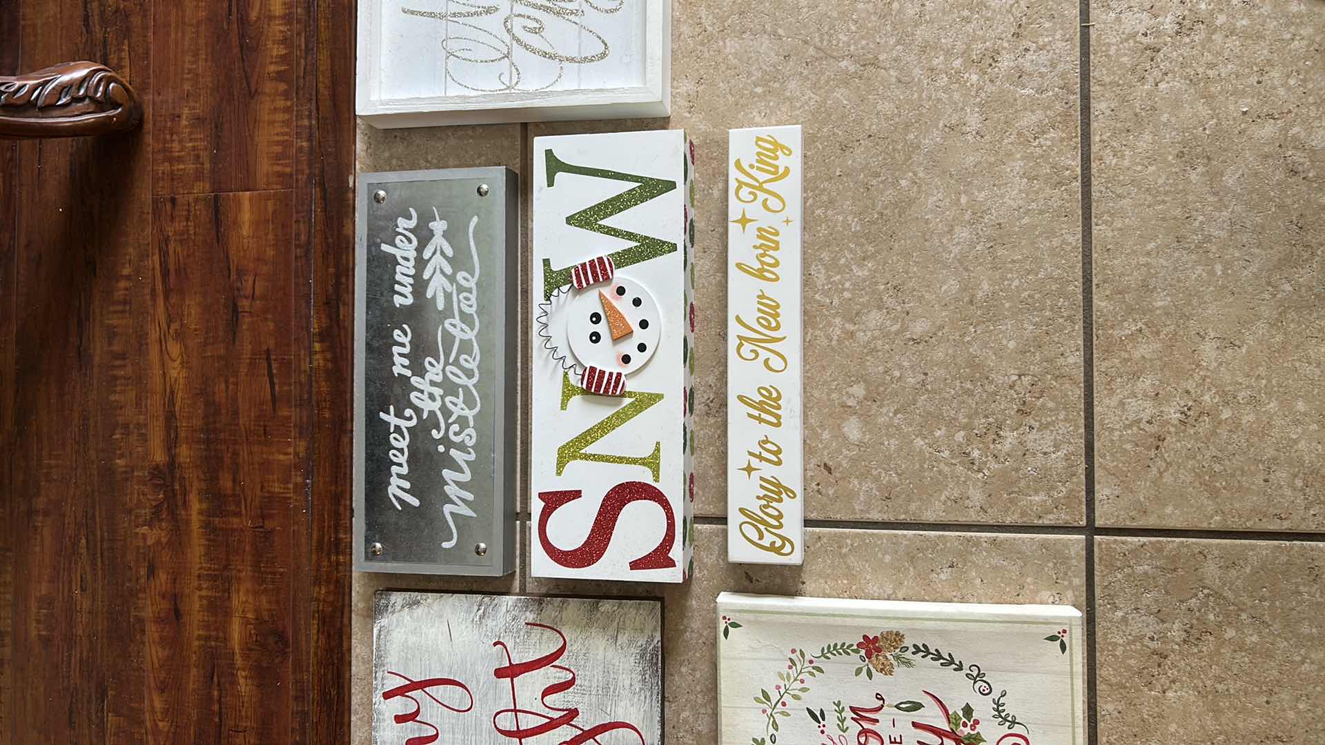 Photo 1 of 6- CHRISTMAS SIGNS