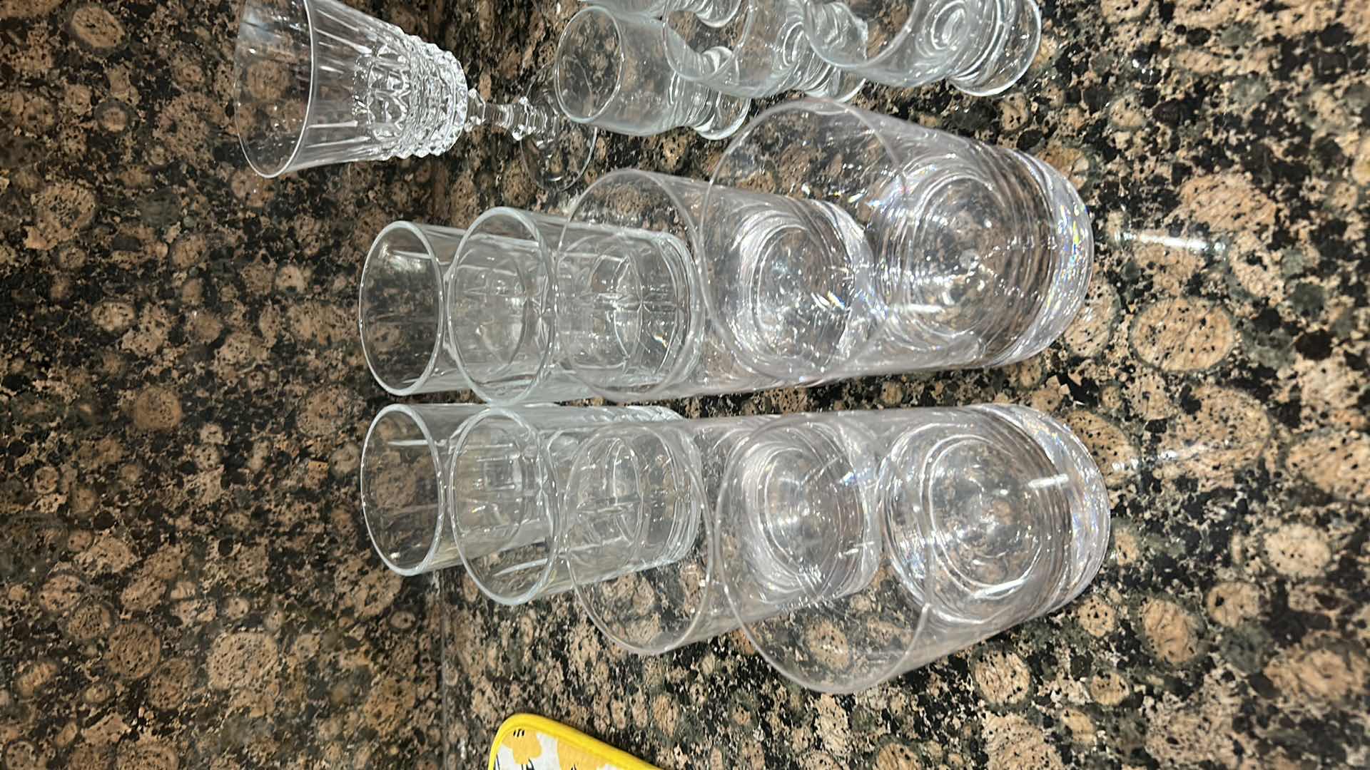 Photo 1 of GLASSWARE WINE GOBLETS