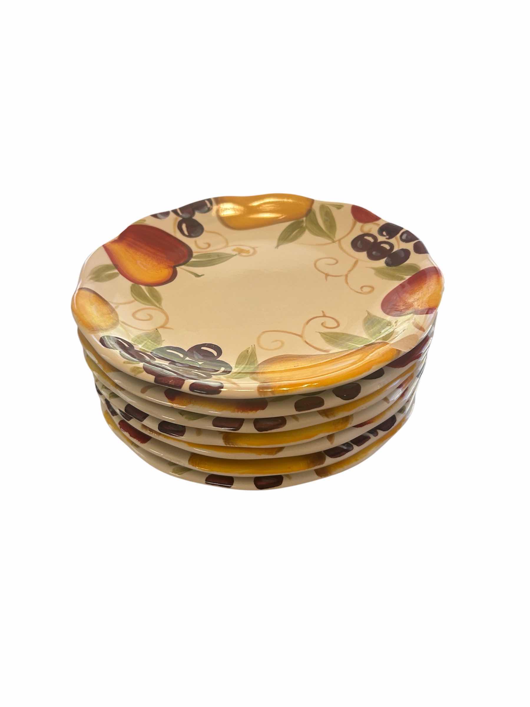 Photo 1 of 7- BELLA FRUIT SALAD PLTES BY HOME TRENDS