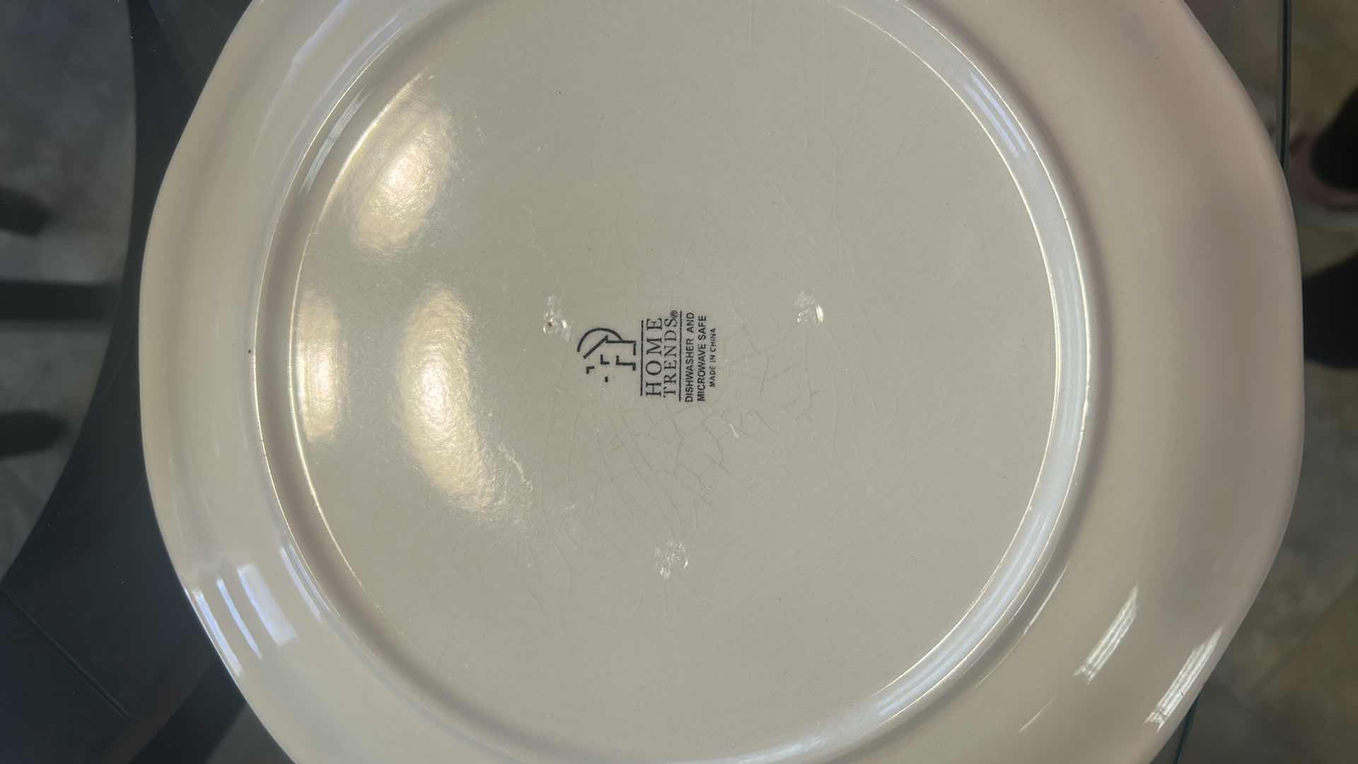Photo 1 of 11-BELLA FRUIT DINNER PLATES BY HOME TRENDS