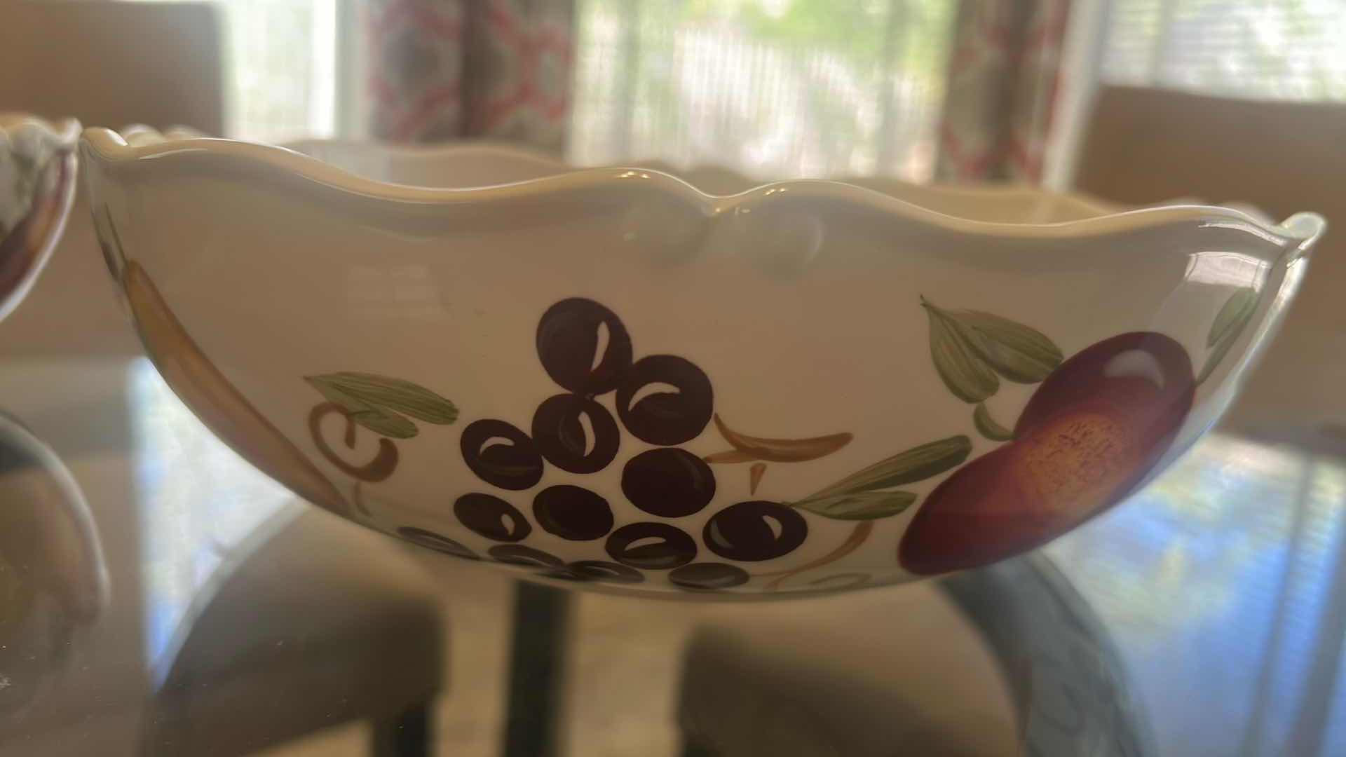 Photo 1 of 2 -BELLA FRUIT SERVING BOWLS BY HOME TRENDS