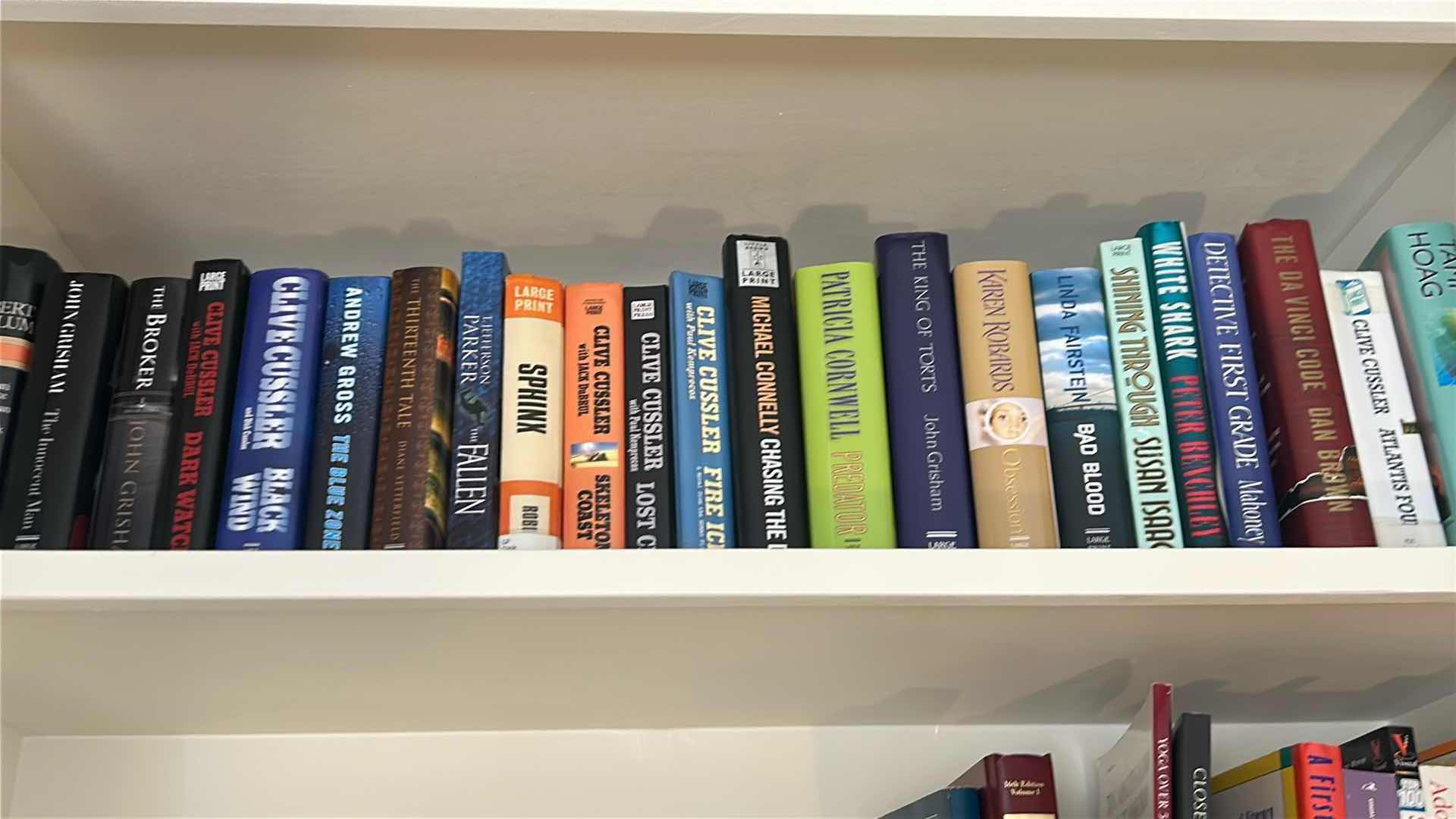 Photo 1 of CONTENTS OF 4 SHELVES ASSORTED BOOKS