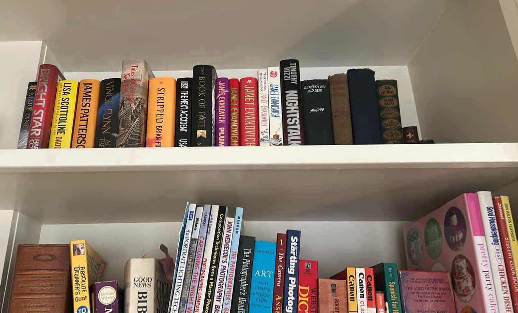 Photo 1 of CONTENTS OF 3 SHELVES ASSORTED BOOKS