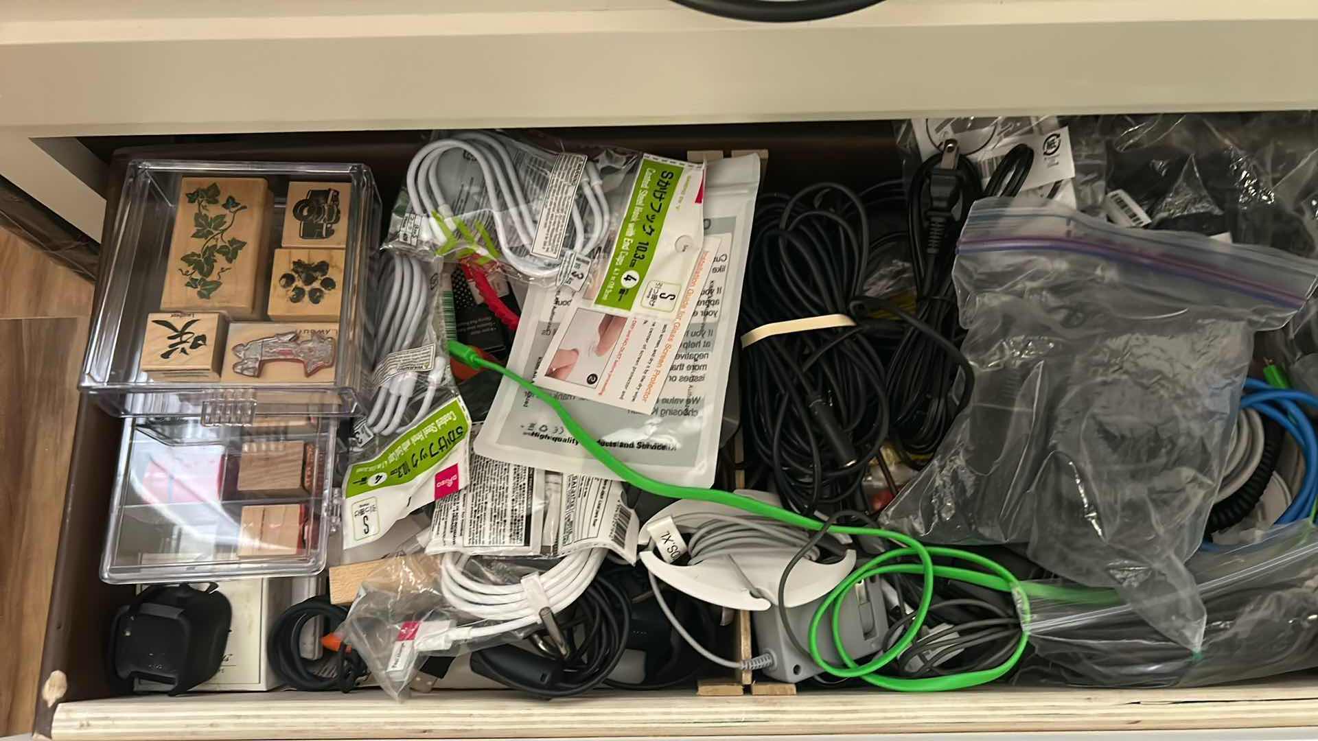 Photo 1 of CONTENTS OF 2 DRAWERS OFFICE