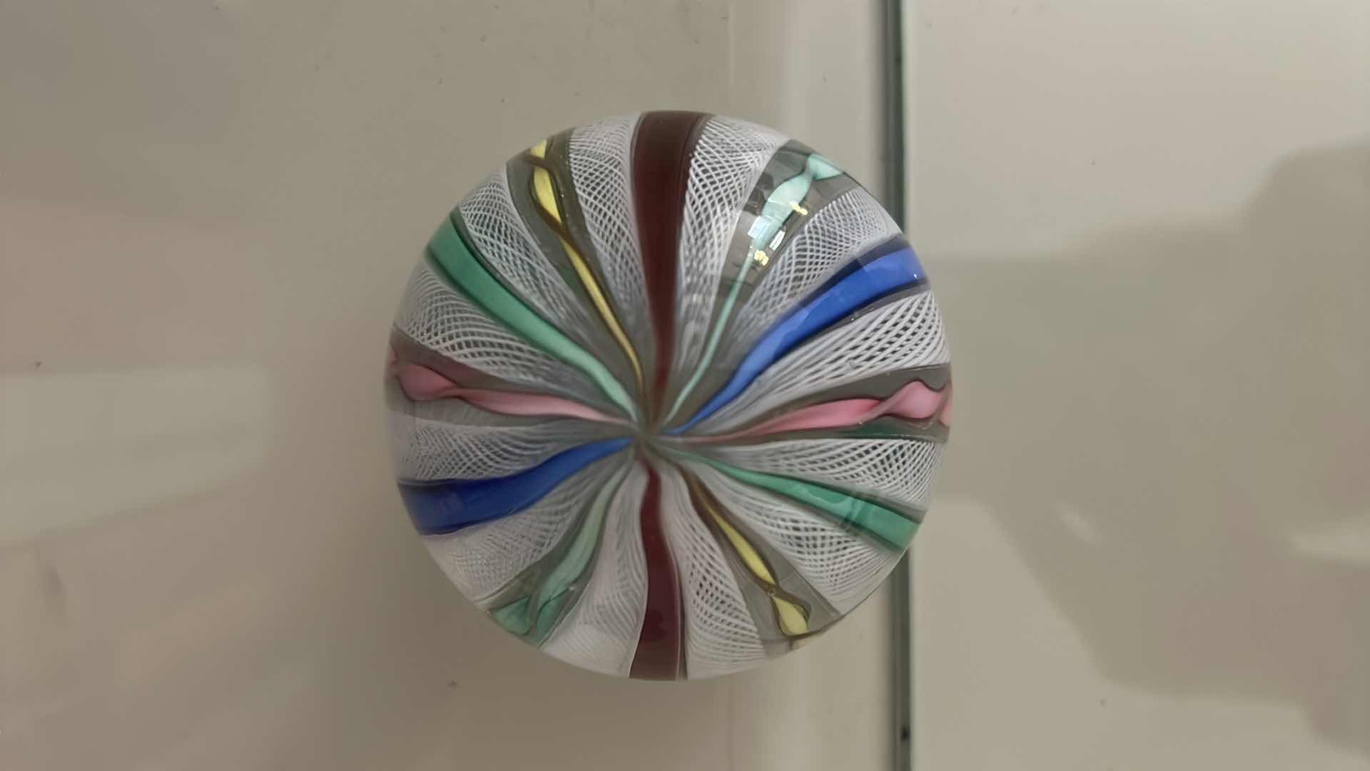 Photo 1 of MURANO ZANFIRICIO GLASS PAPERWEIGHT H 3"