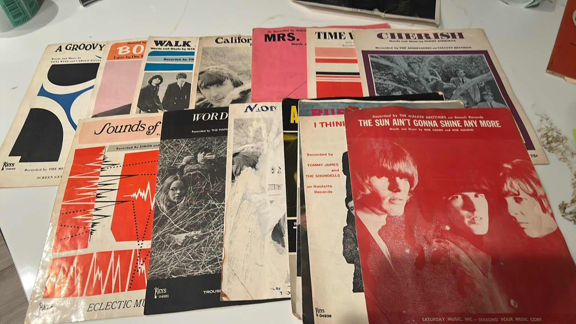 Photo 1 of ASSORTED VINTAGE MUSIC SHEETS