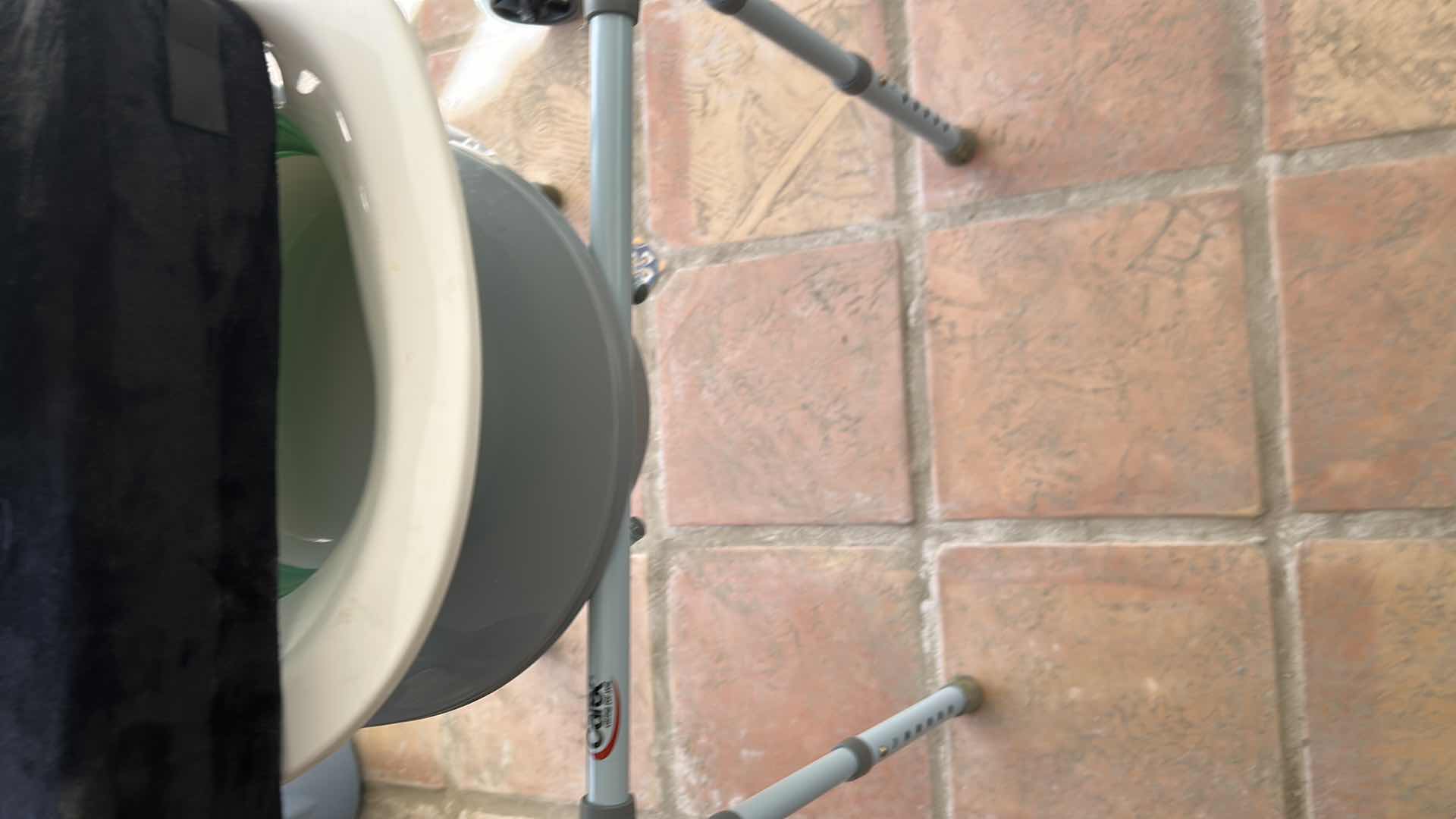 Photo 1 of CAREX 3 IN 1 FOLDING BEDSIDE COMMODE