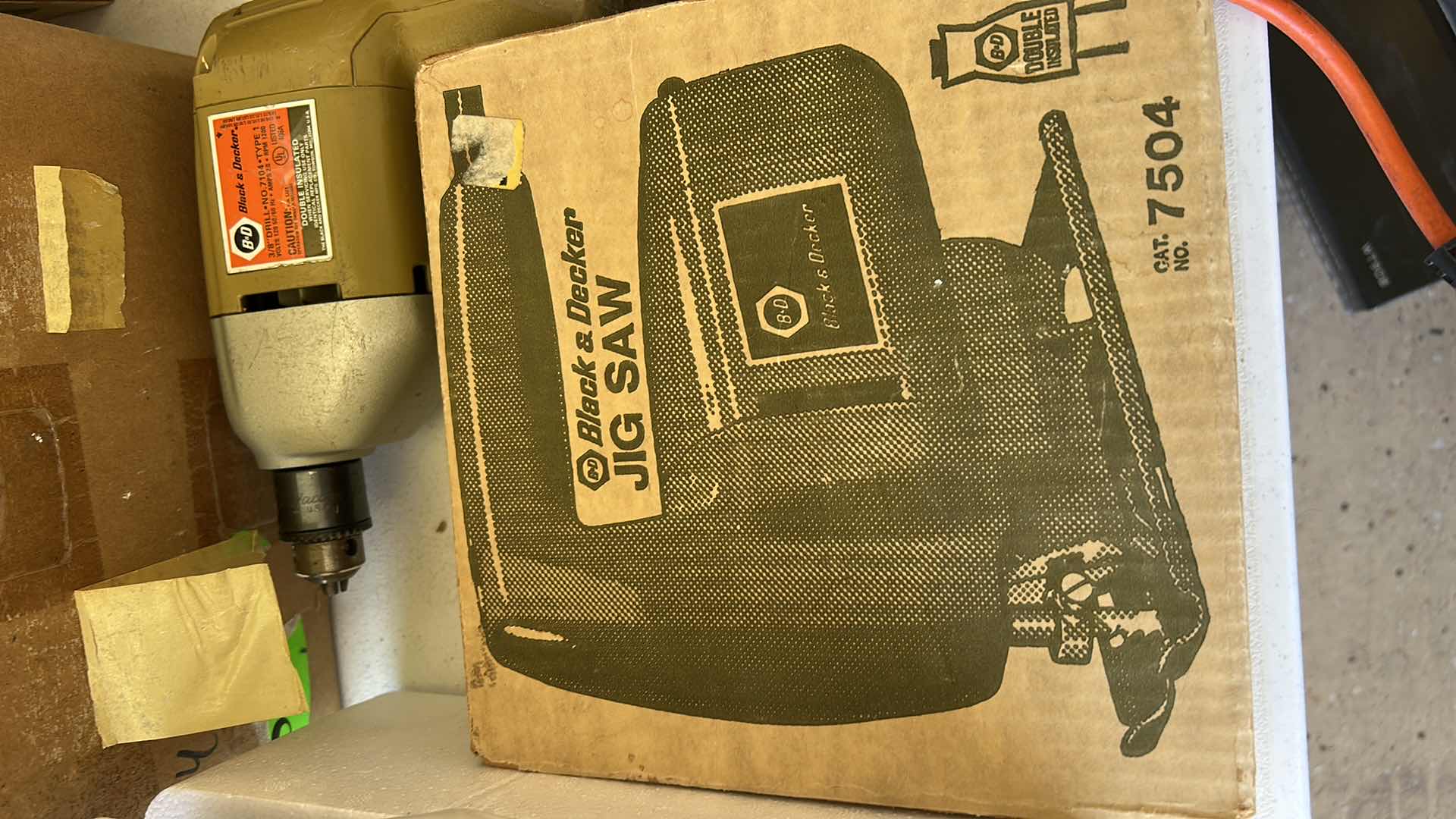 Photo 1 of BLACK AND DECKER DRILL AND JIG SAW