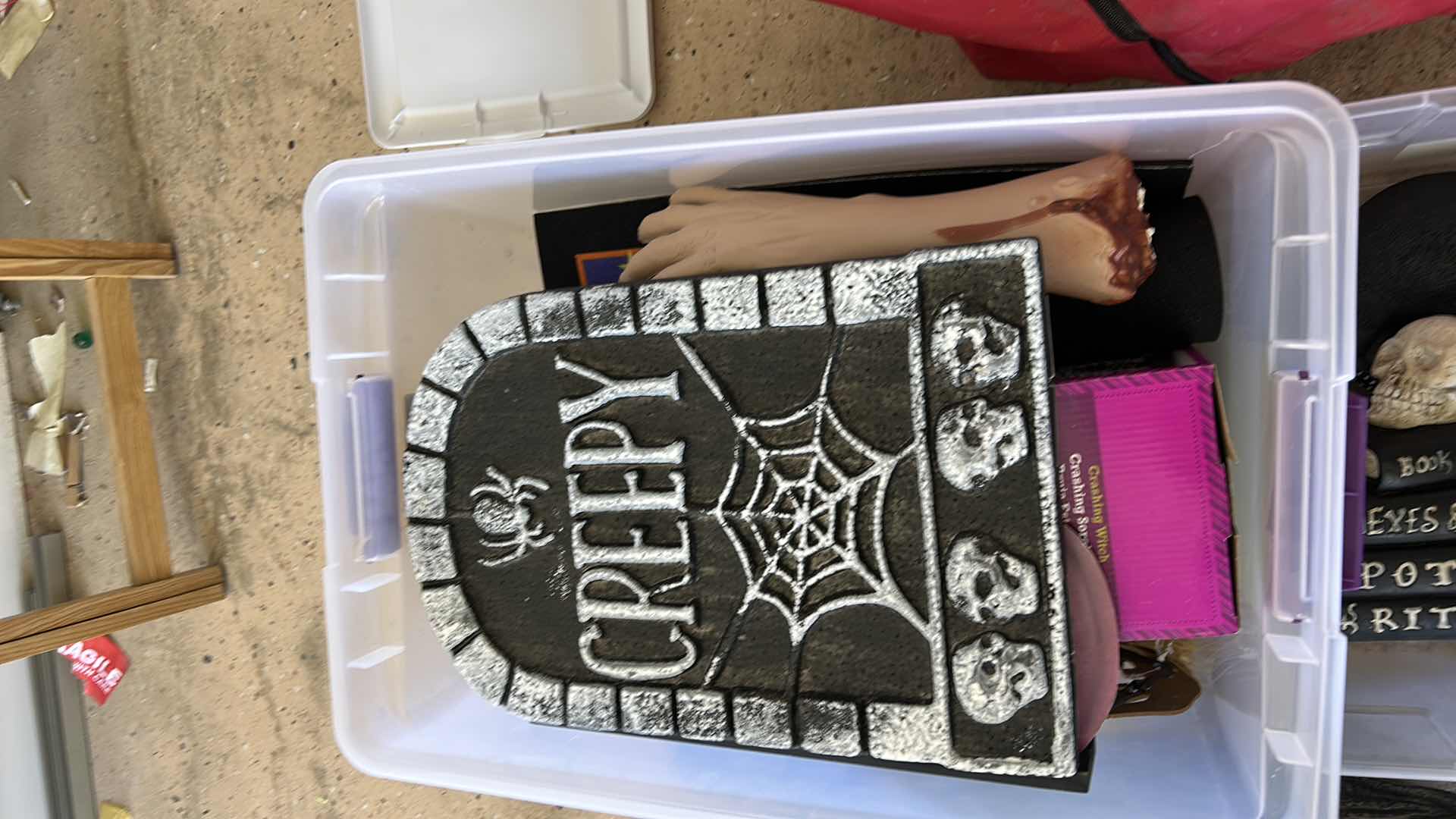 Photo 1 of 2 TOTES WITH HALLOWEEN DECOR
