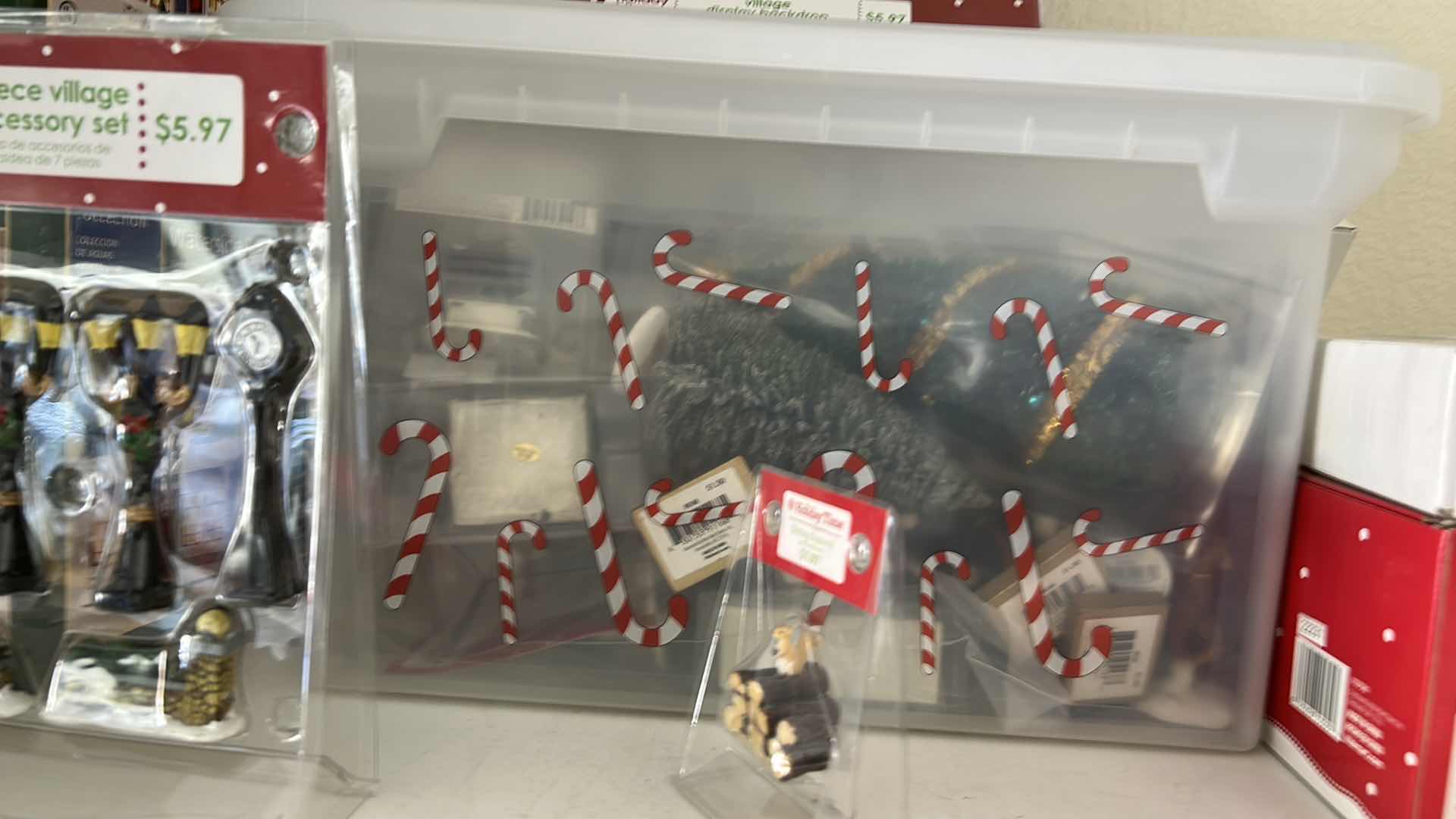 Photo 1 of CHRISTMAS VILLAGE PIECES