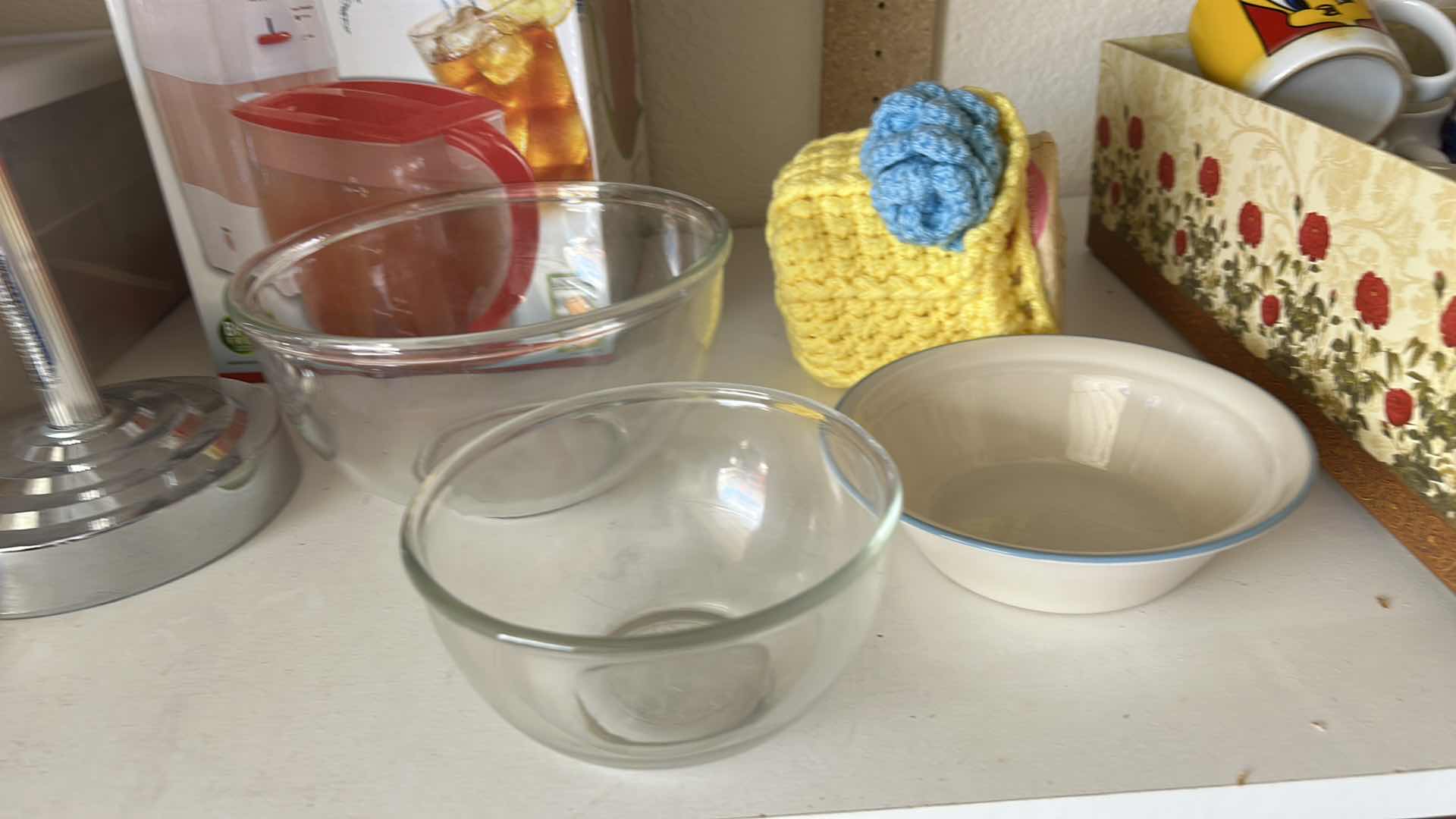 Photo 1 of CONTENTS ON 2 SHELVES- GAMES, HOUSEHOLD GOODS, COFFEE MUGS, BOWLS AND MORE