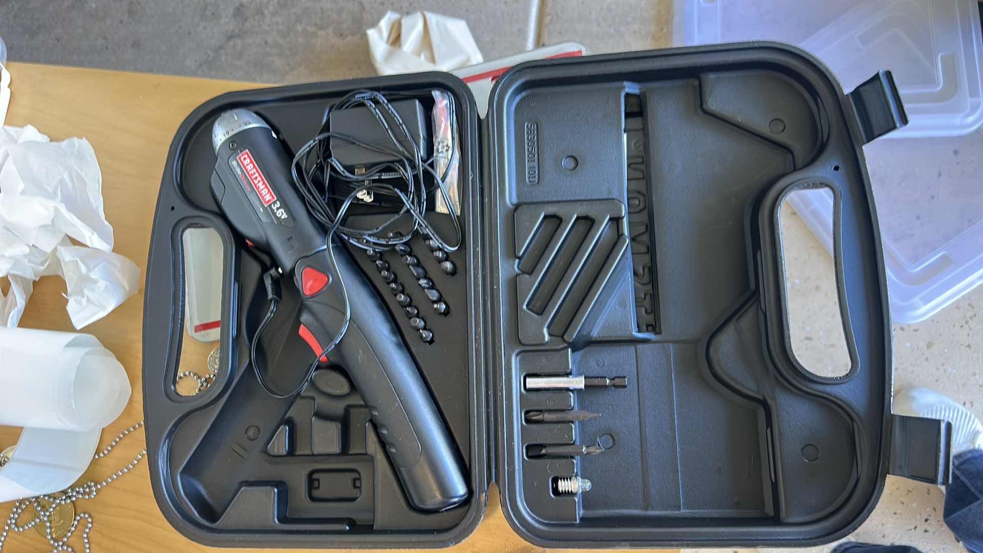 Photo 1 of CRAFTSMAN 3.6v CORDLESS