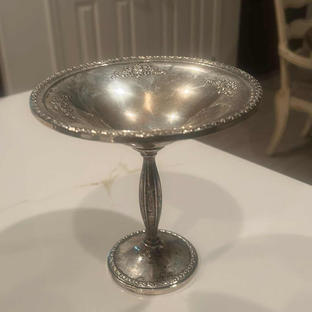 Photo 1 of VINTAGE SILVER PLATED PITCHER AND CANDY DISH