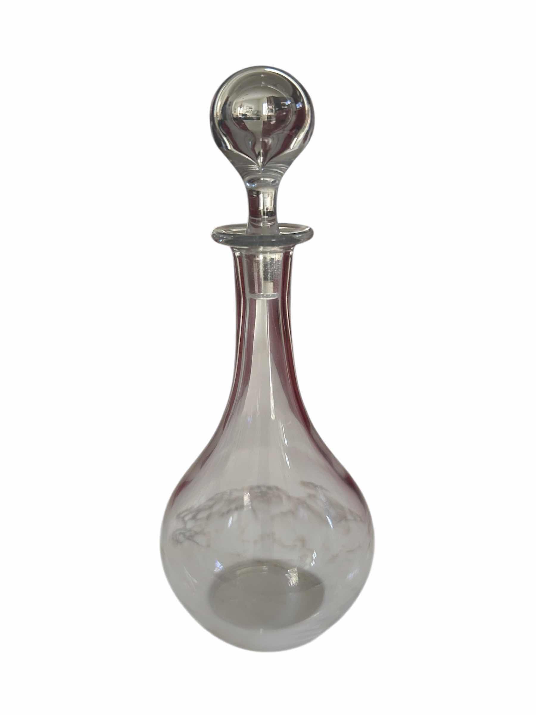 Photo 1 of BACCARAT MONTAIGNE CRYSTAL DECANTER H 9" DISCONTINUED