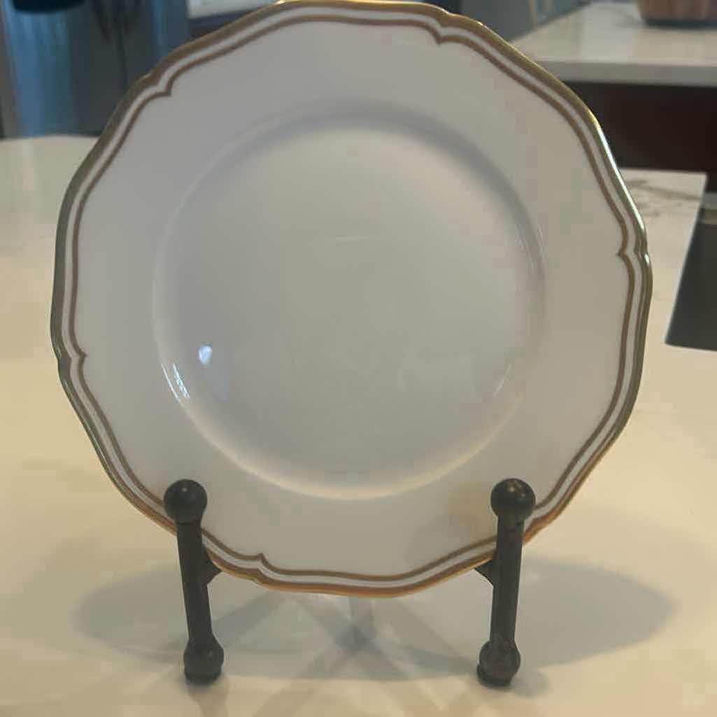 Photo 1 of LIMOGES "RAYNAUD CERALENE " 5 PC FINE CHINA PLACE SETTING