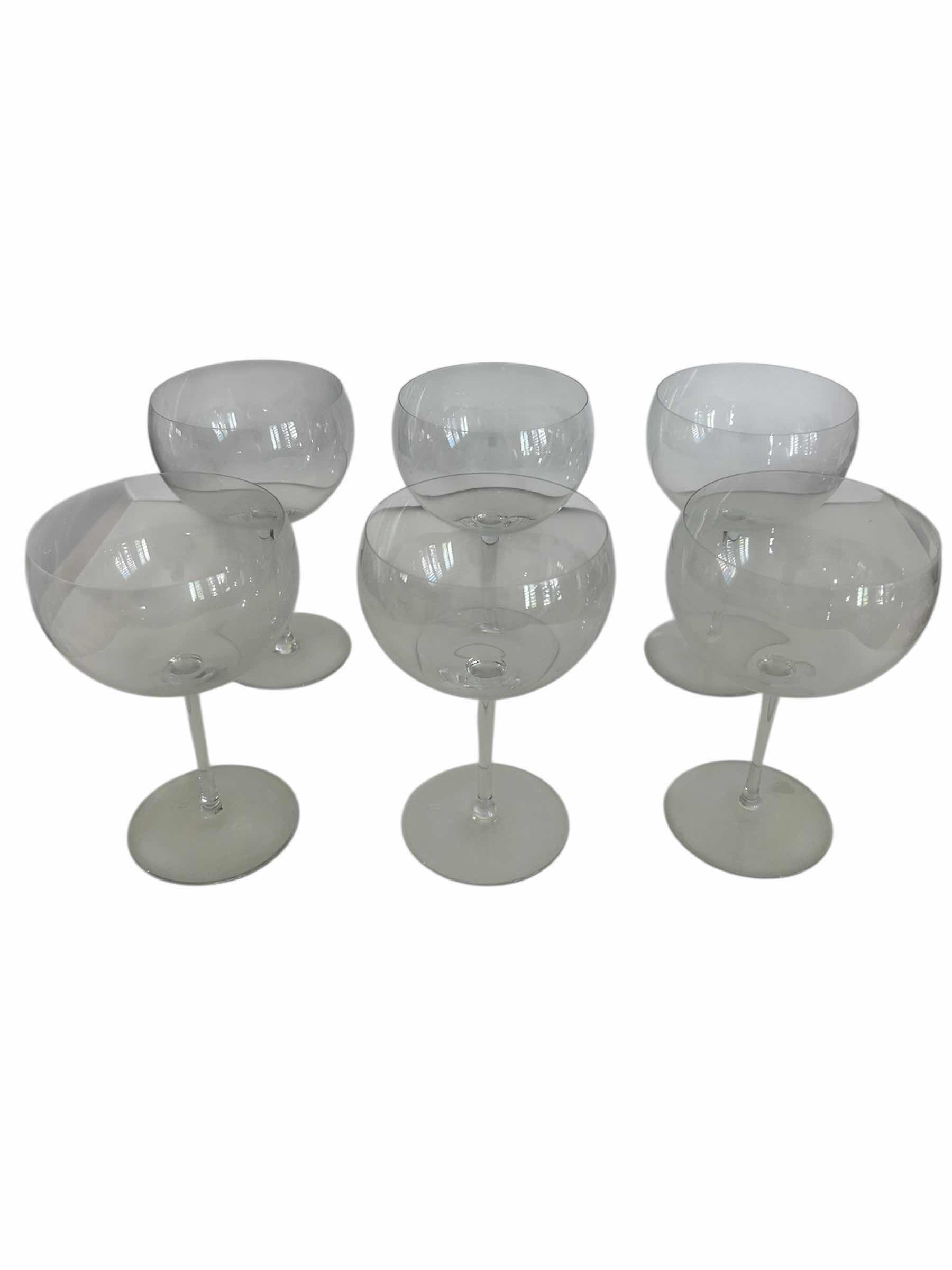 Photo 1 of 6- BACCARAT RANEE CRYSTAL WINE GLASSES