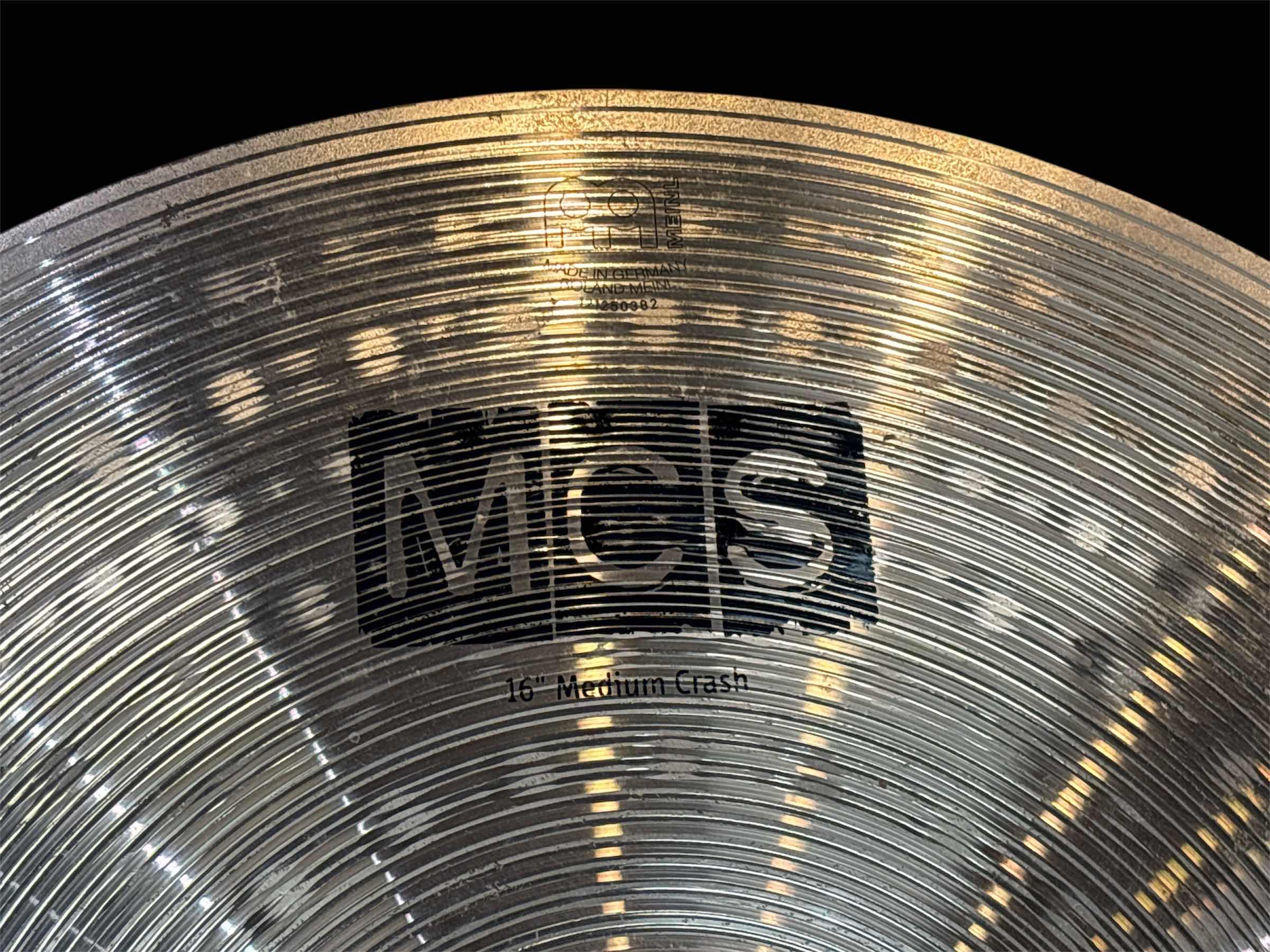 Photo 1 of MEINL 16” MCS MEDIUM CRASH CYMBAL