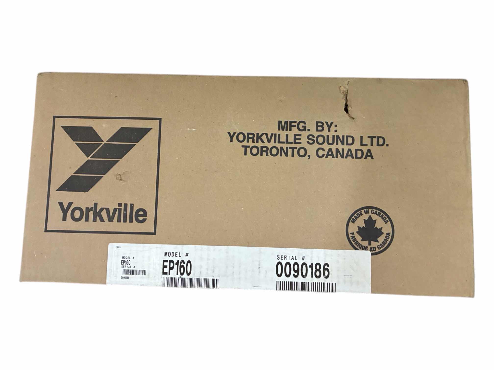 Photo 1 of NIB YORKVILLE PROFESSIONAL BALANCE SOUND PROCESSING SYSTEM EP160