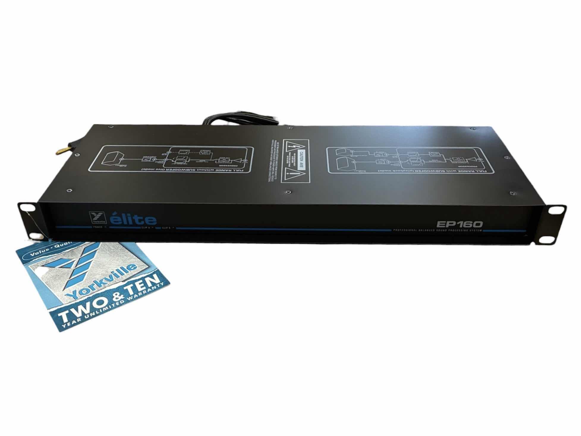 Photo 1 of NIB YORKVILLE PROFESSIONAL BALANCE SOUND PROCESSING SYSTEM EP160