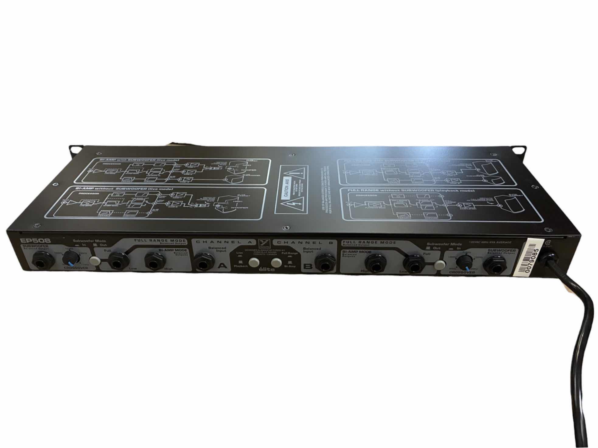 Photo 1 of NIB YORKVILLE PROFESSIONAL BALANCE SOUND PROCESSING SYSTEM EP508