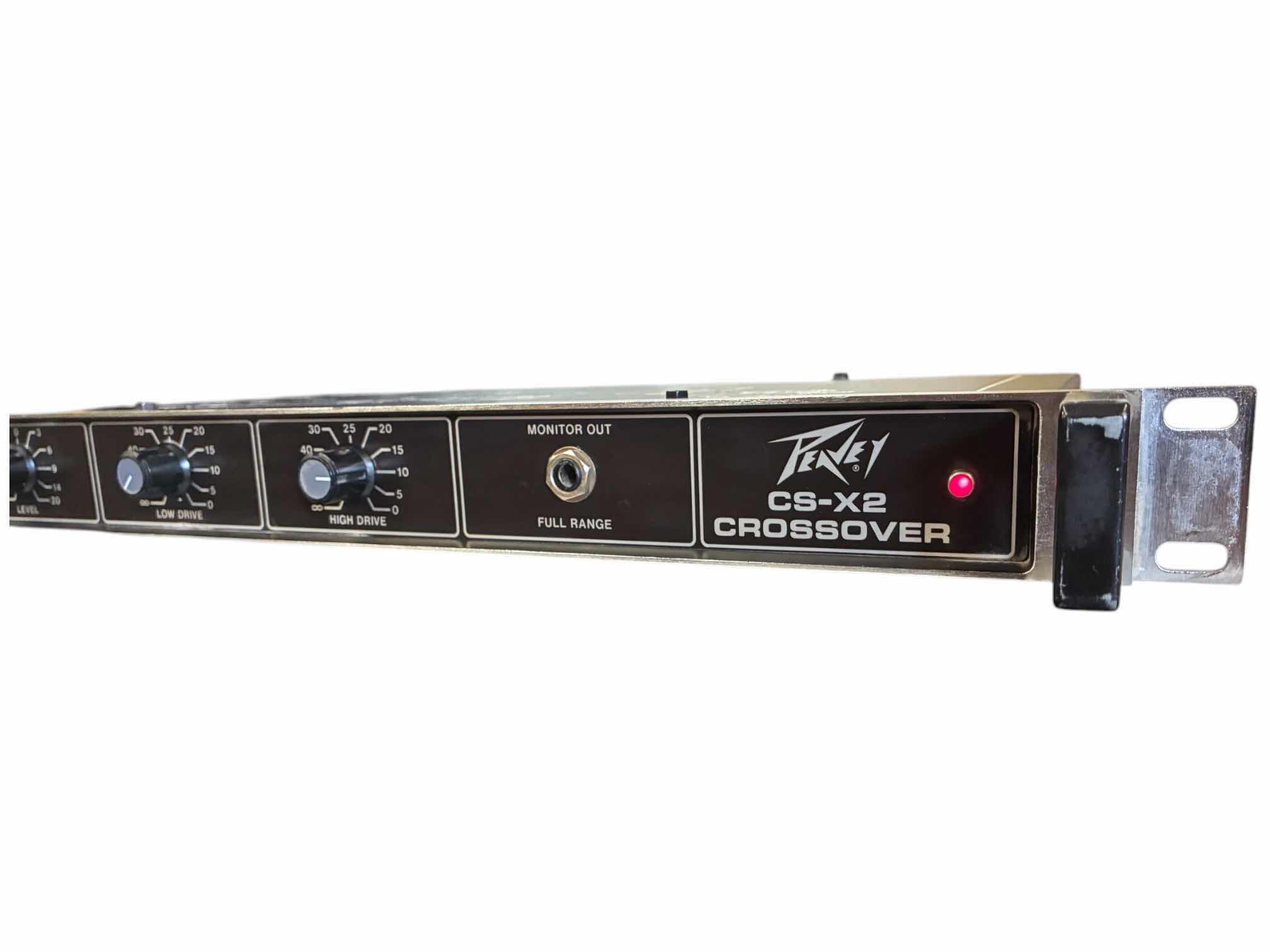 Photo 1 of PEAVEY CS-X2 RACKMOUNT CROSSOVER $120