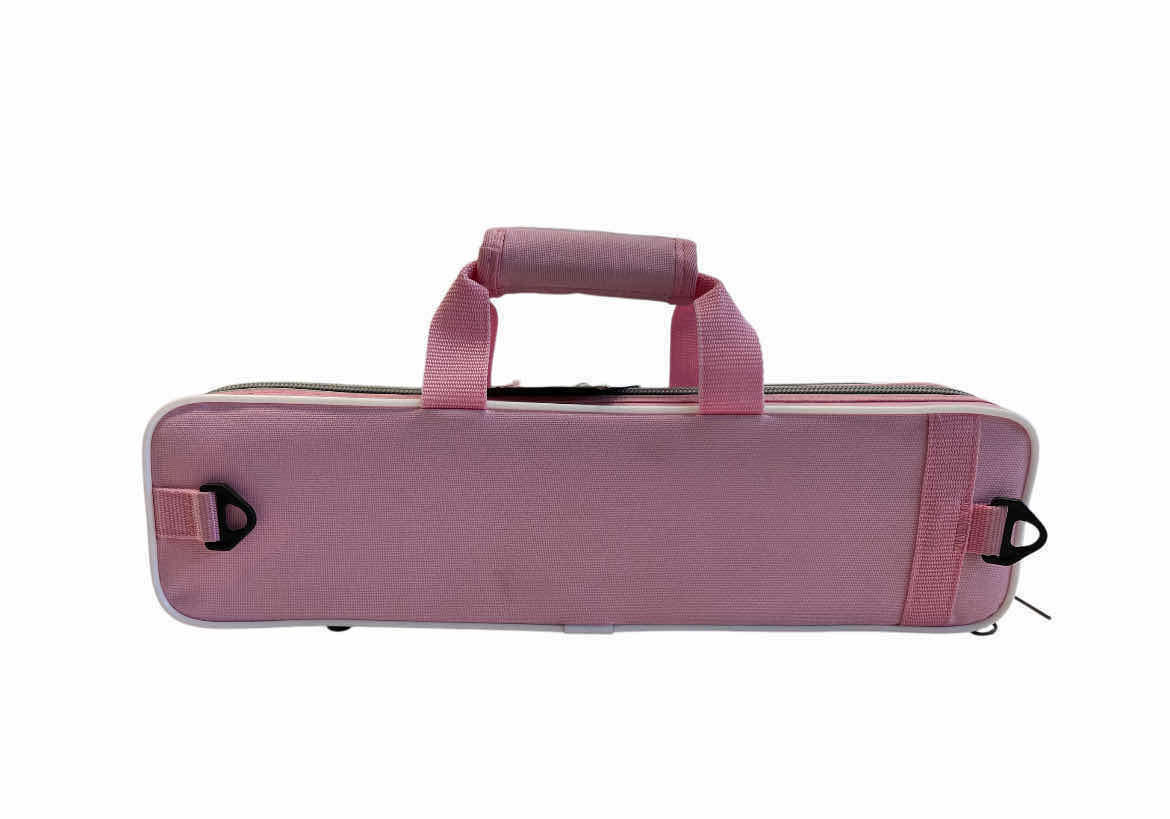 Photo 1 of KACES POLYFOAM BUTTERFLY PINK FLUTE GIG BAG
