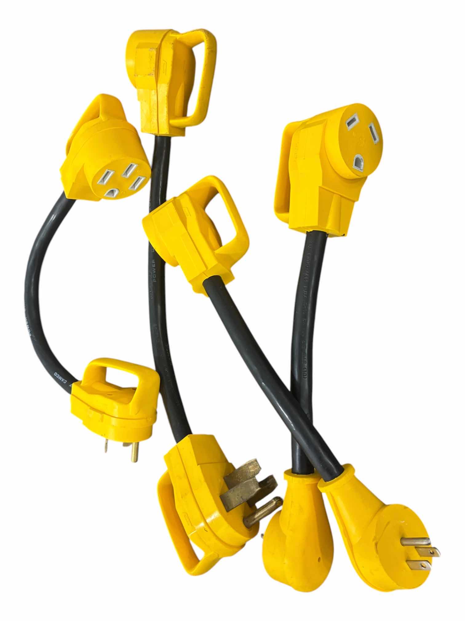 Photo 1 of CAMCO POWER GRIP EXTENSION CORD ADAPTERS (9)