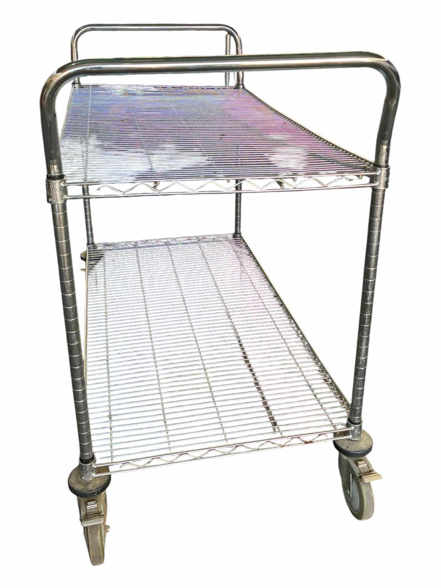 Photo 1 of OMEGA METRO RACK ROLLING CART 50” X 24” H39”