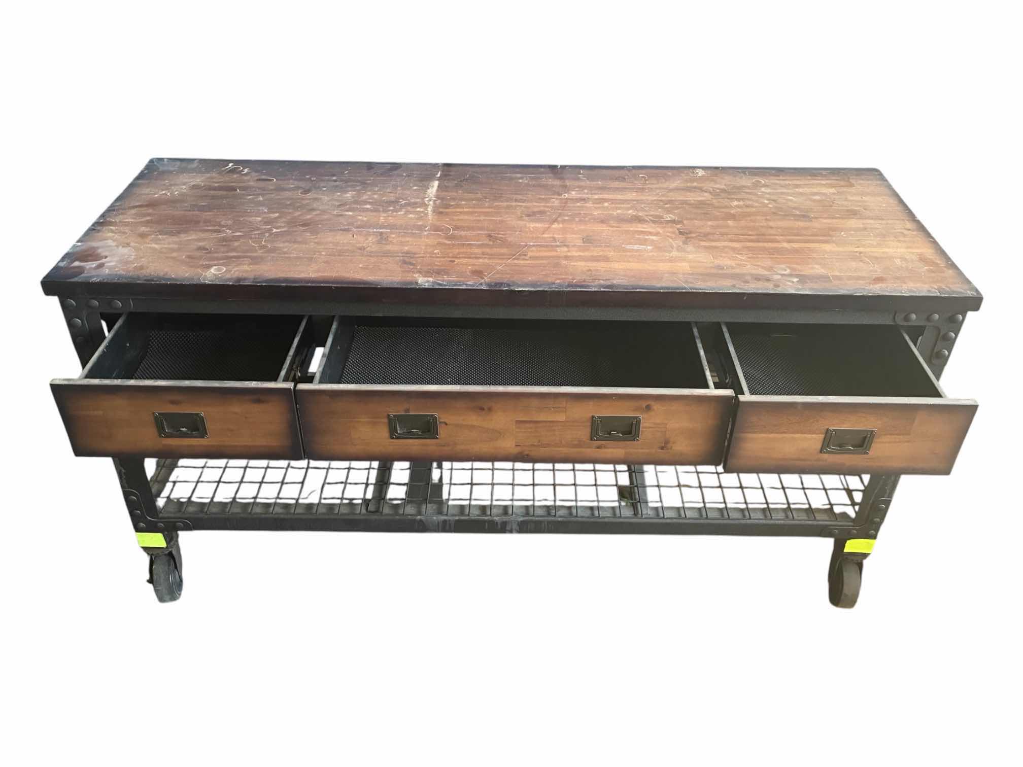 Photo 1 of DURAMAX 72” ROLLING 3-DRAWER WORKBENCH