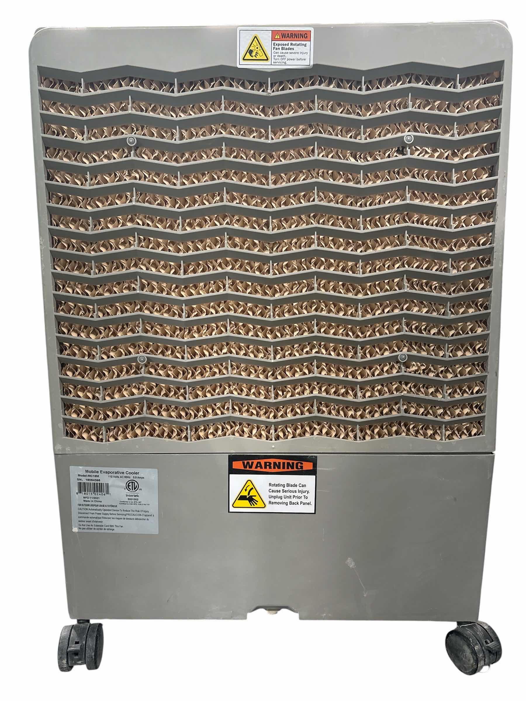 Photo 1 of HESSAIRE COOLING SOLUTIONS PORTABLE COOLER MODEL-MC18M 19.5”X10XH28”