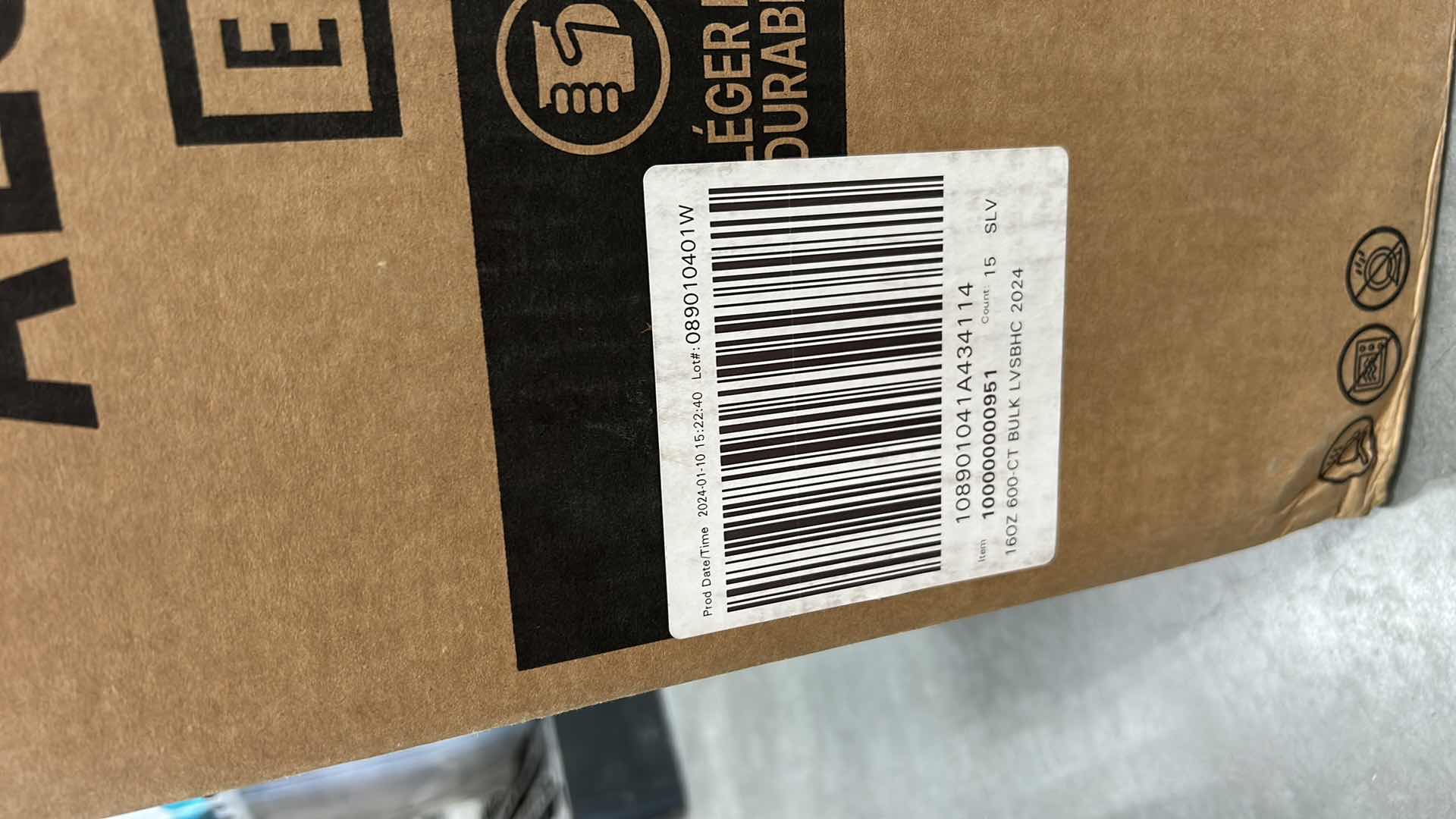 Photo 1 of 1 CASE BALL ALUMINUM CUPS 600 COUNT