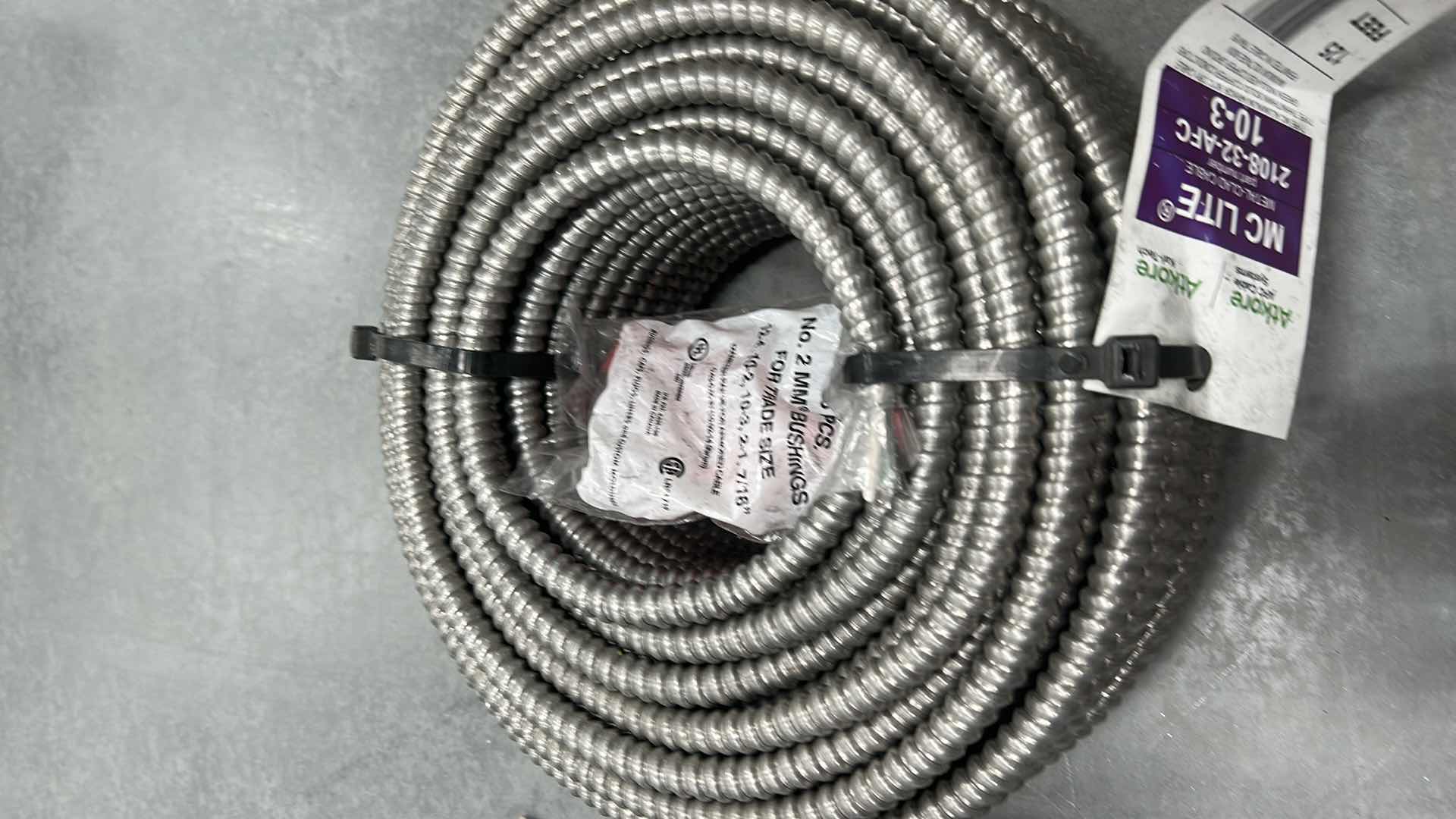 Photo 1 of 2 - NEW ATKORE AFC SYSTEMS MC LITE META CLAD CABLES