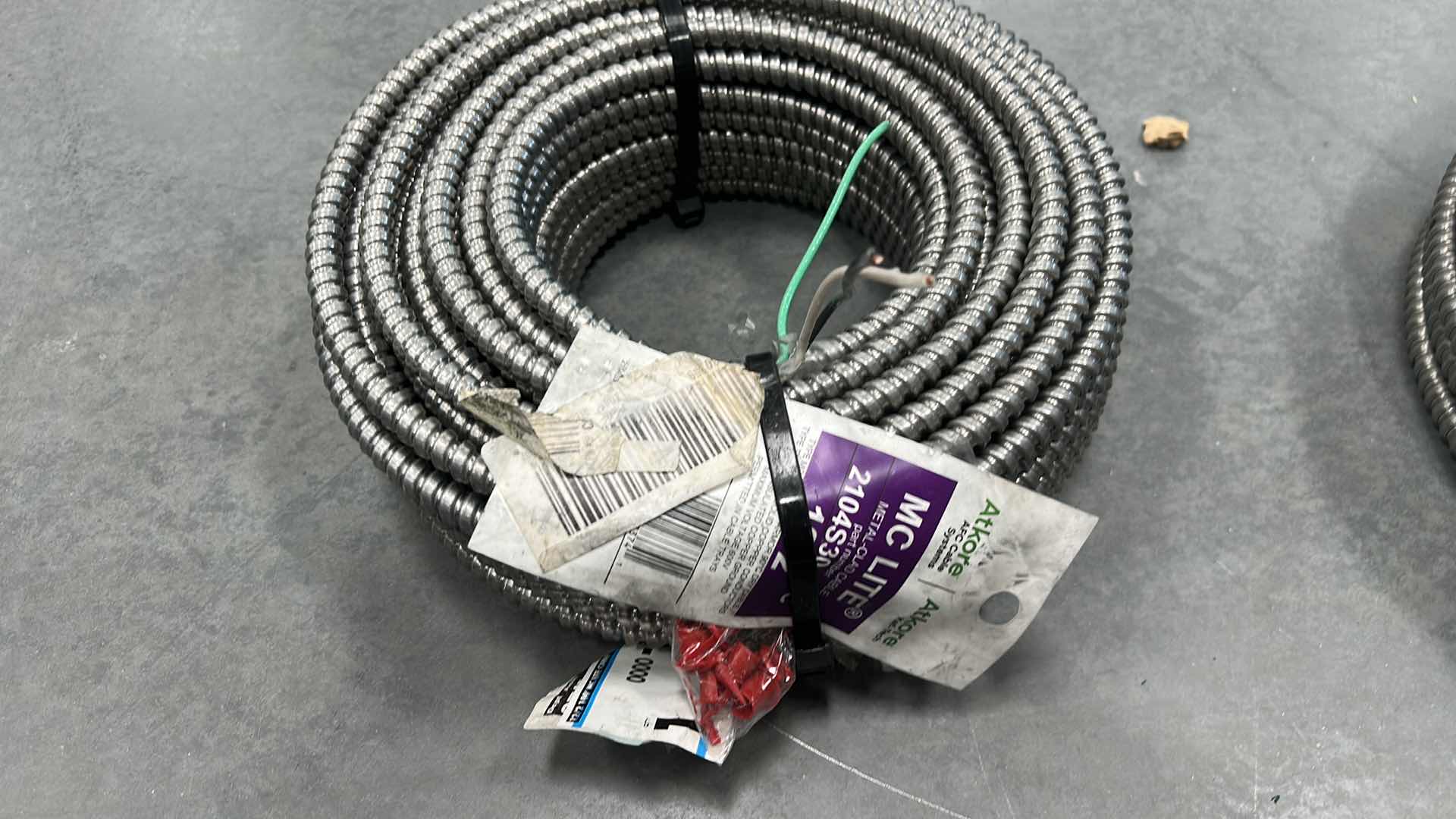 Photo 1 of 2 - NEW ATKORE AFC SYSTEMS MC LITE META CLAD CABLES