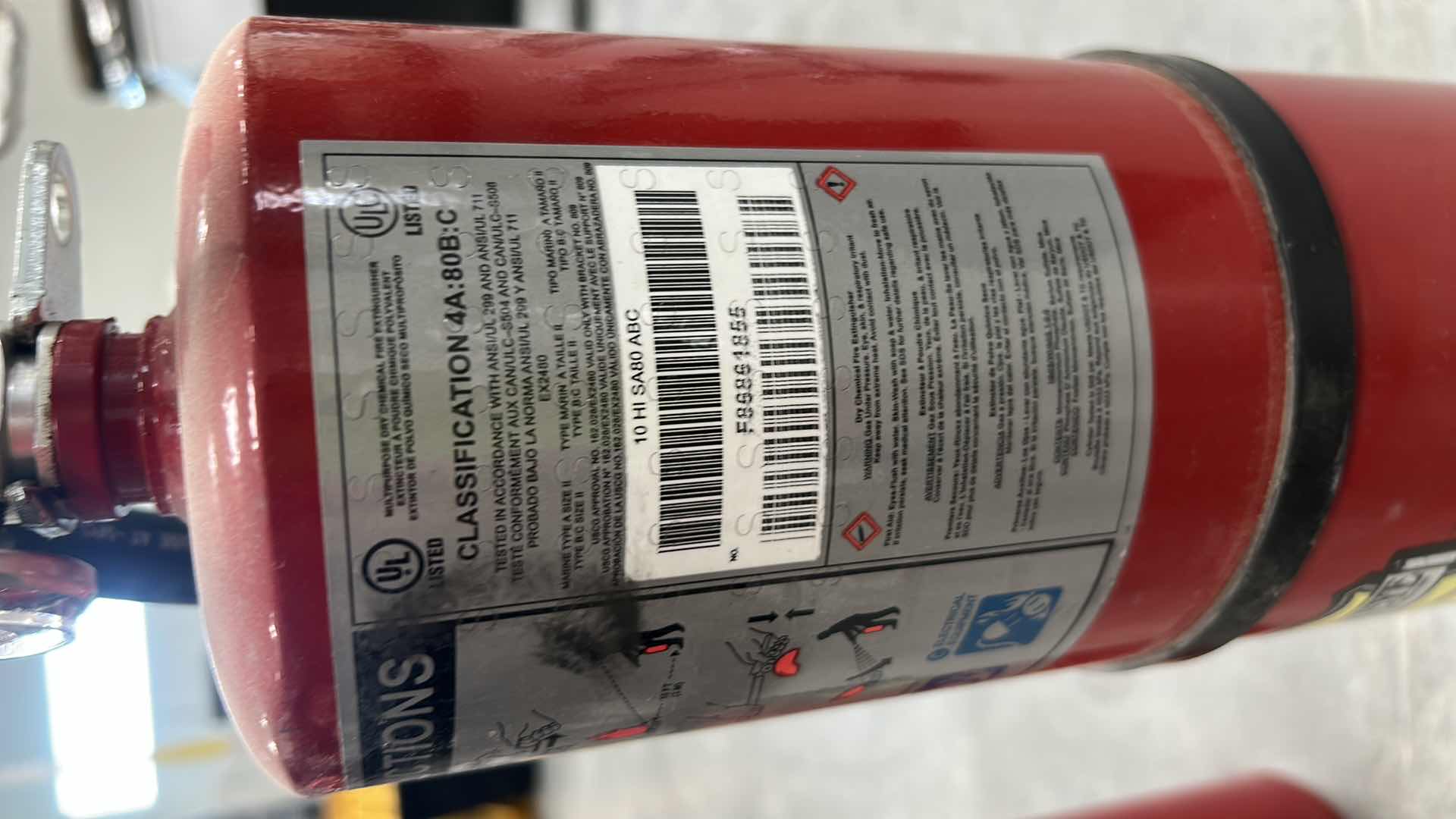 Photo 1 of 2 FIRE EXTINGUISHERS