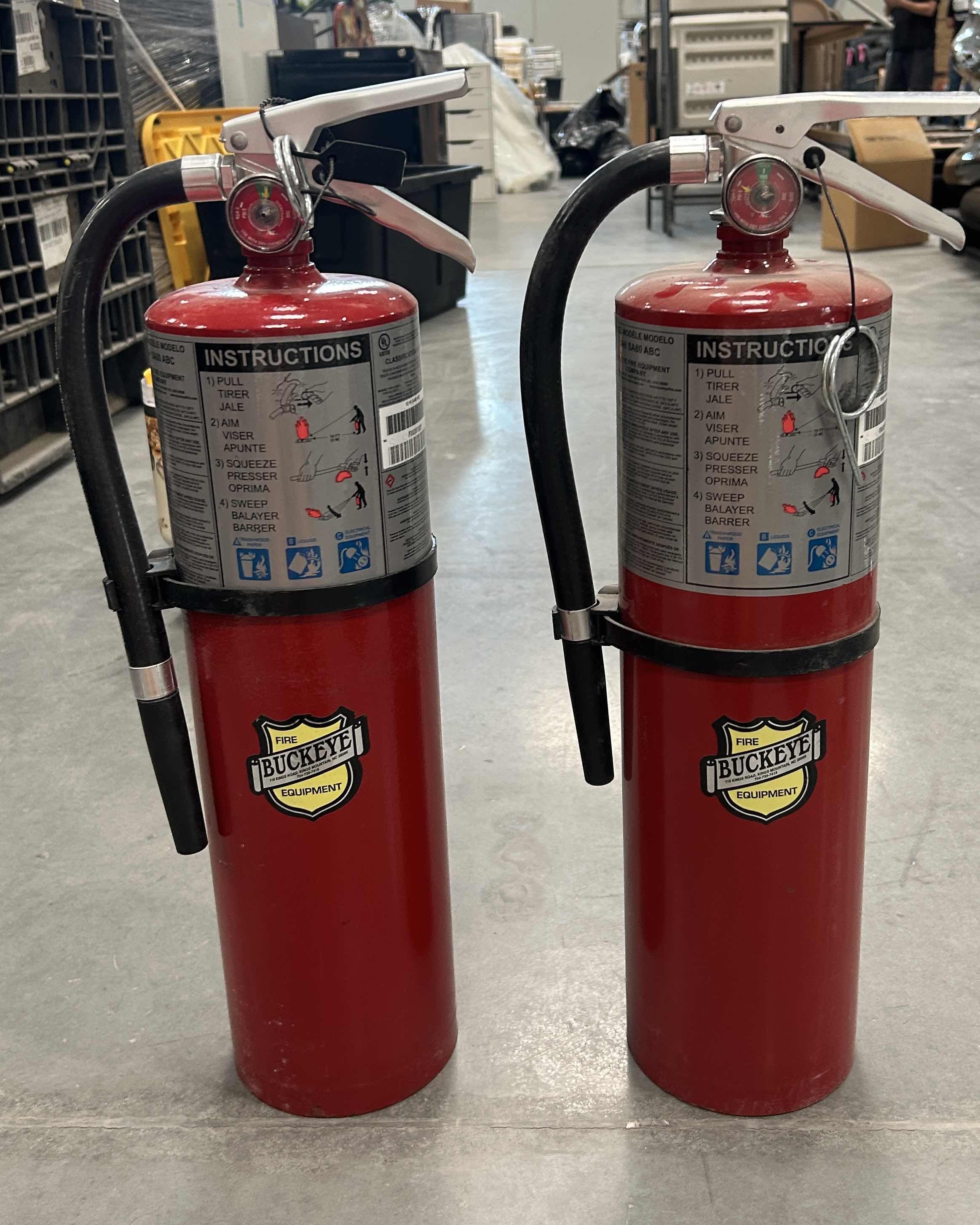 Photo 1 of 2 FIRE EXTINGUISHERS