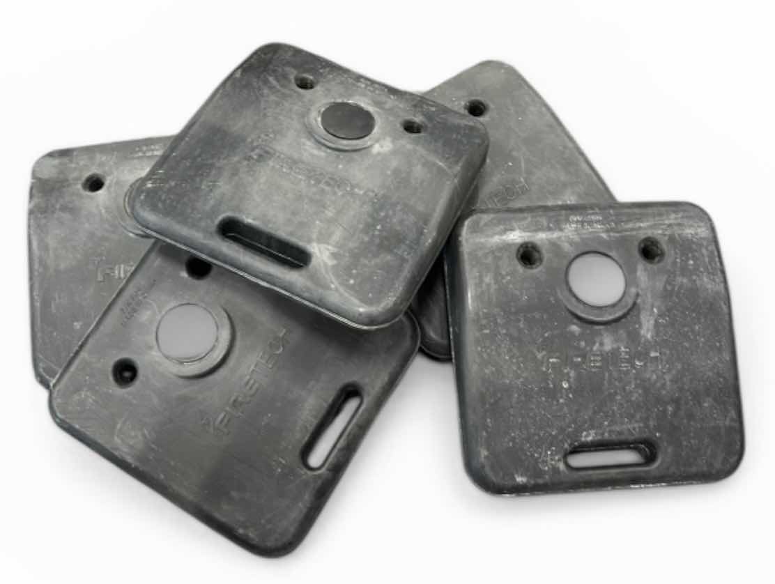 Photo 1 of FIRETECH BALLAST WEIGHT,S SPECIFICALLY THE P/N FES1 MODEL, USED FOR SECURING TEMPORARY FENCING AND BARRIERS.