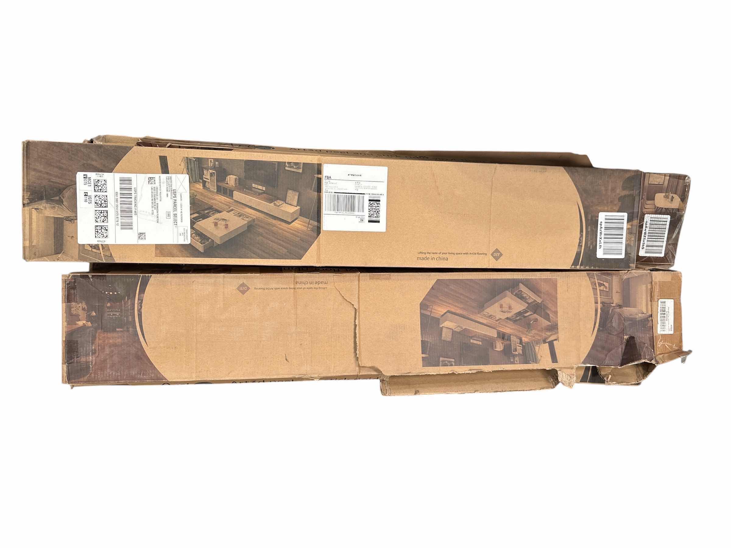 Photo 1 of (7)PCS BOXES OF FLOORING VARIETY OF COLORS