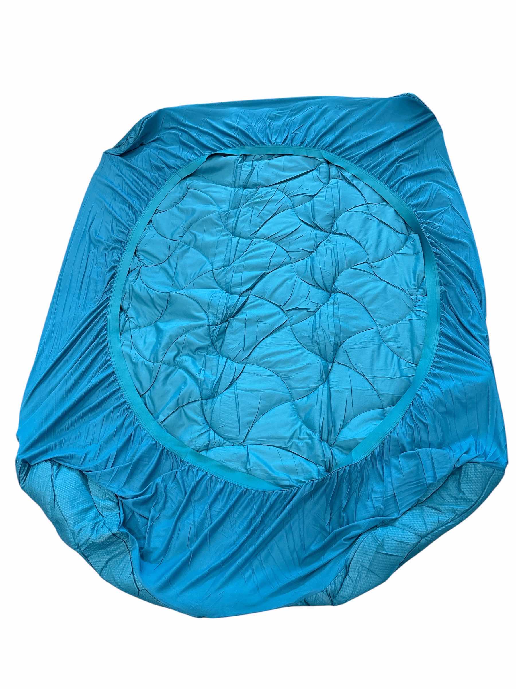 Photo 1 of (2)PCS SLEEP ZONE MATTRESS RV QUEEN TOPPER 75”X56.5”