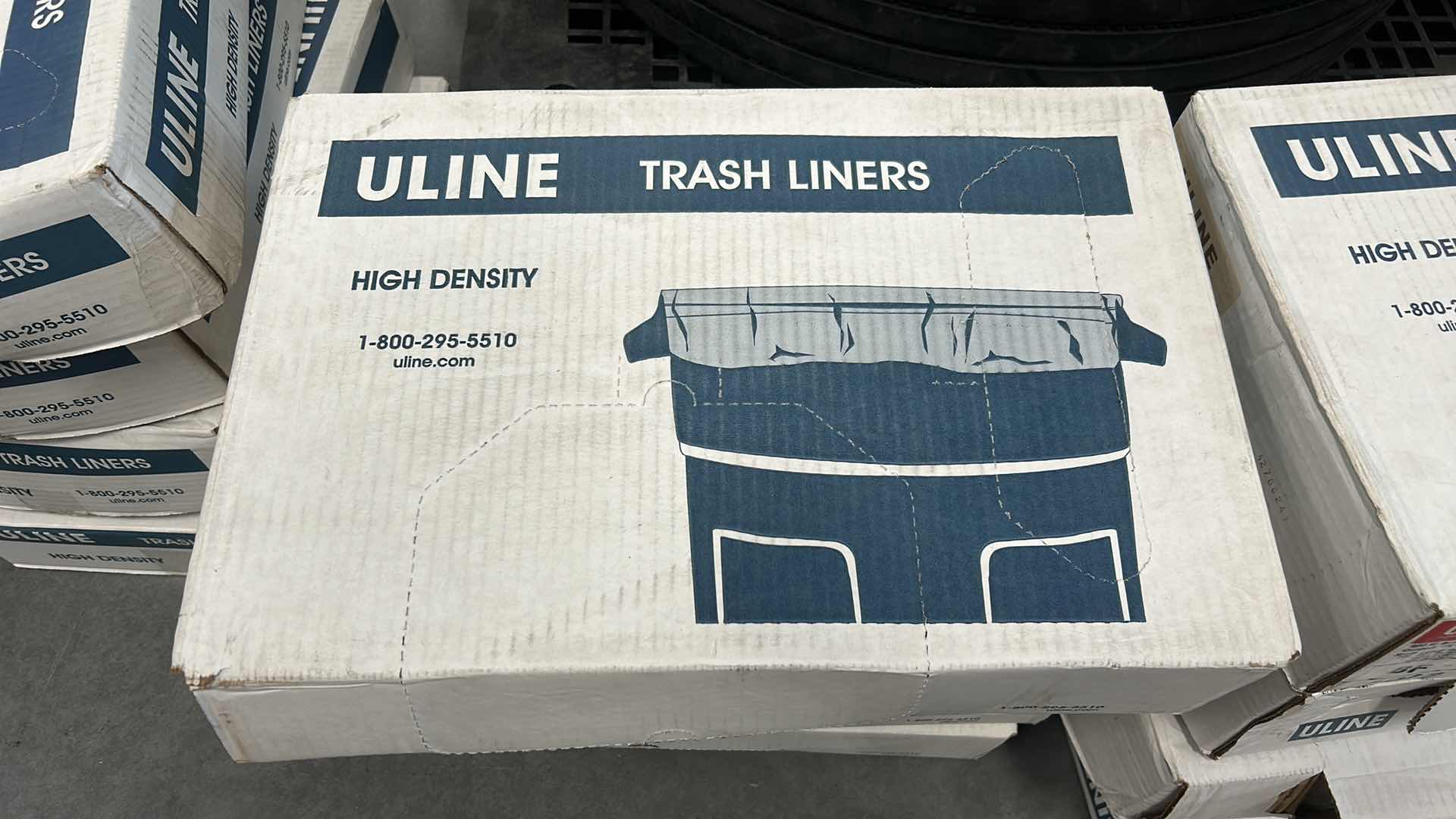 Photo 1 of 4 BOXES OF ULINE TRASH LINERS