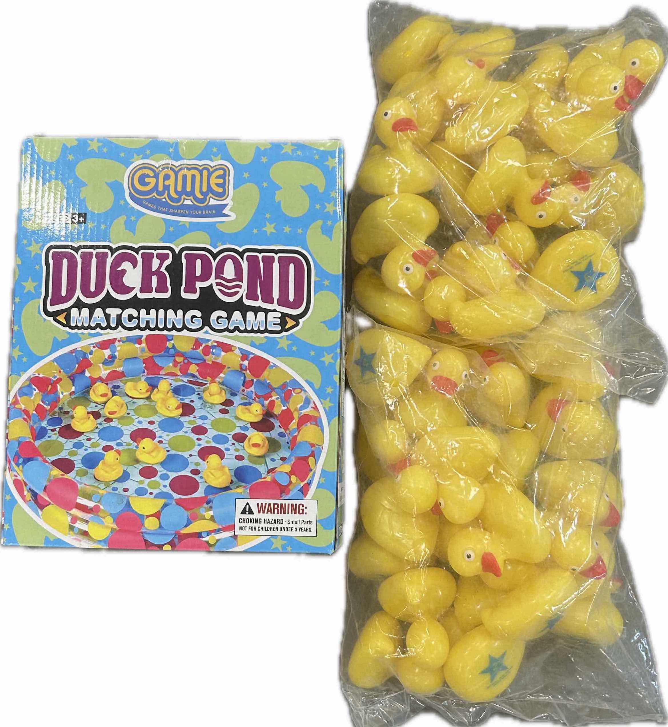 Photo 1 of GAMIE RUBBER DUCK MATCHING GAME W EXTRA DUCKS