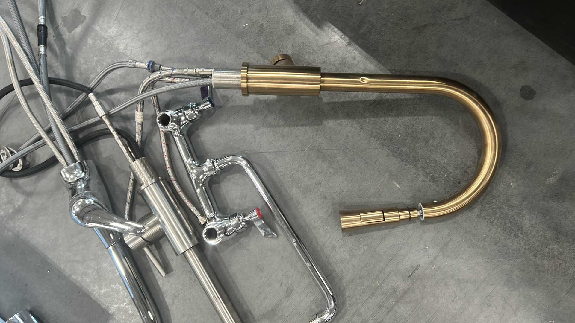 Photo 1 of 4- COMMERCIAL KITCHEN PRE RINSE FAUCETS