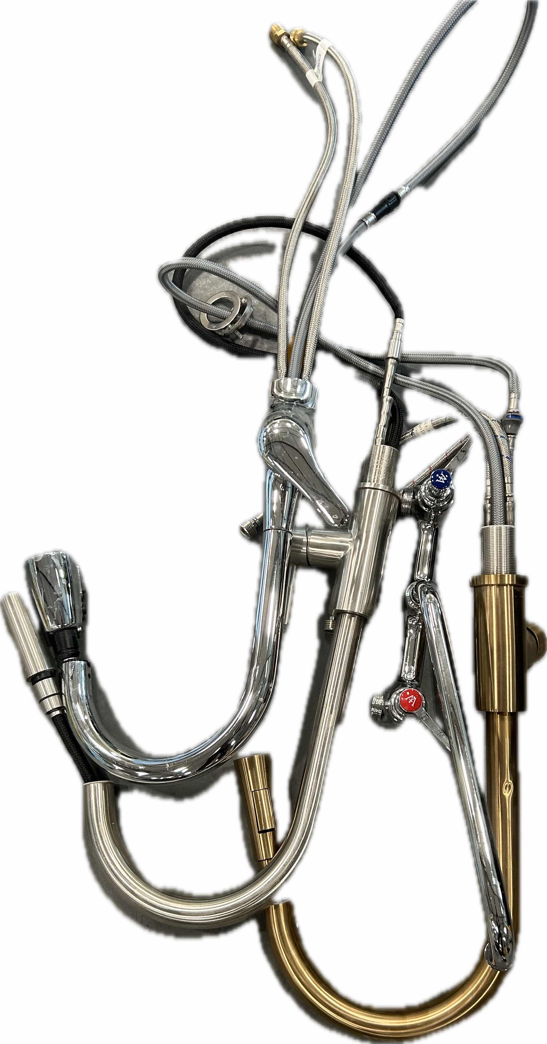 Photo 1 of 4- COMMERCIAL KITCHEN PRE RINSE FAUCETS