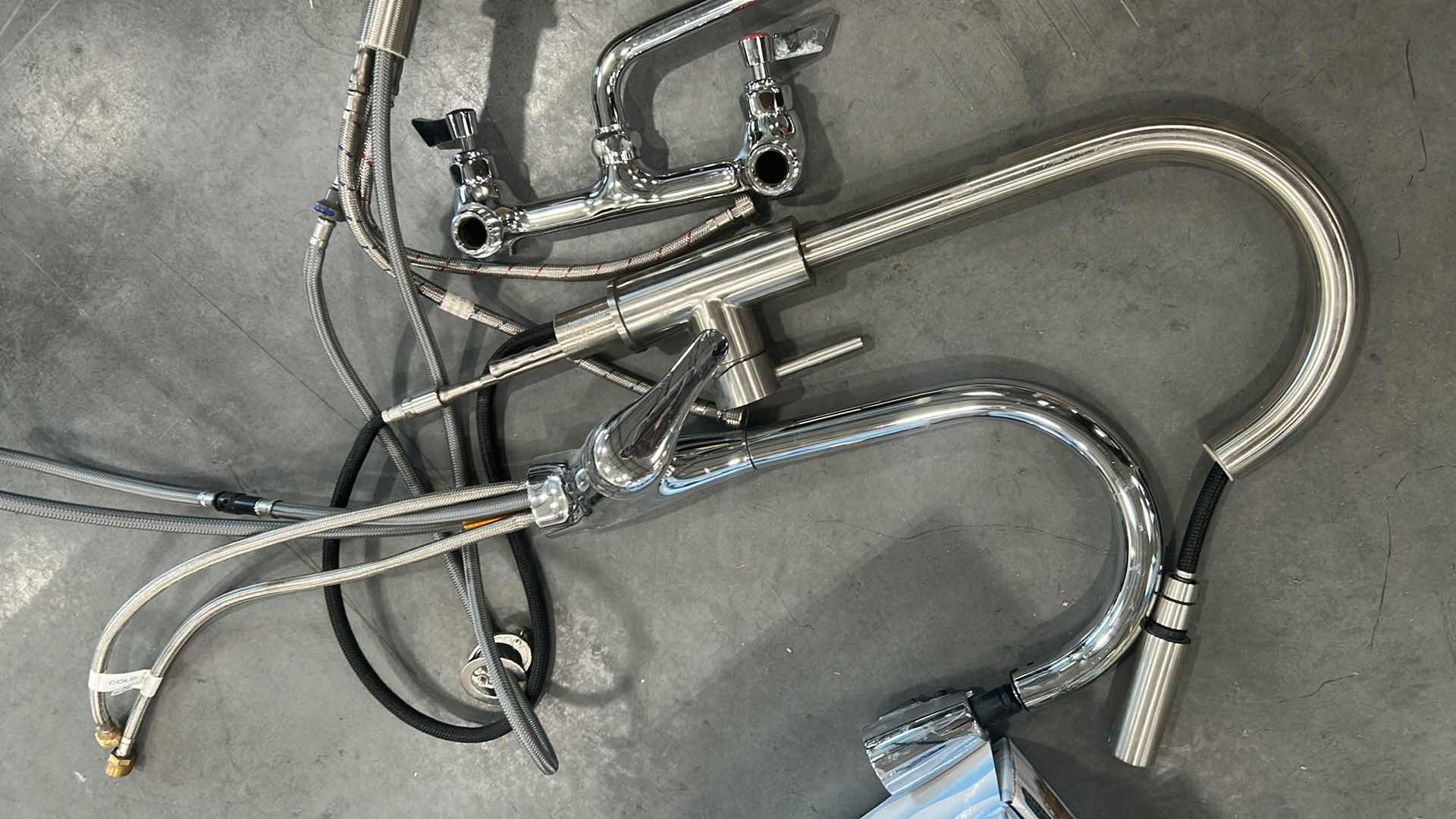 Photo 1 of 4- COMMERCIAL KITCHEN PRE RINSE FAUCETS