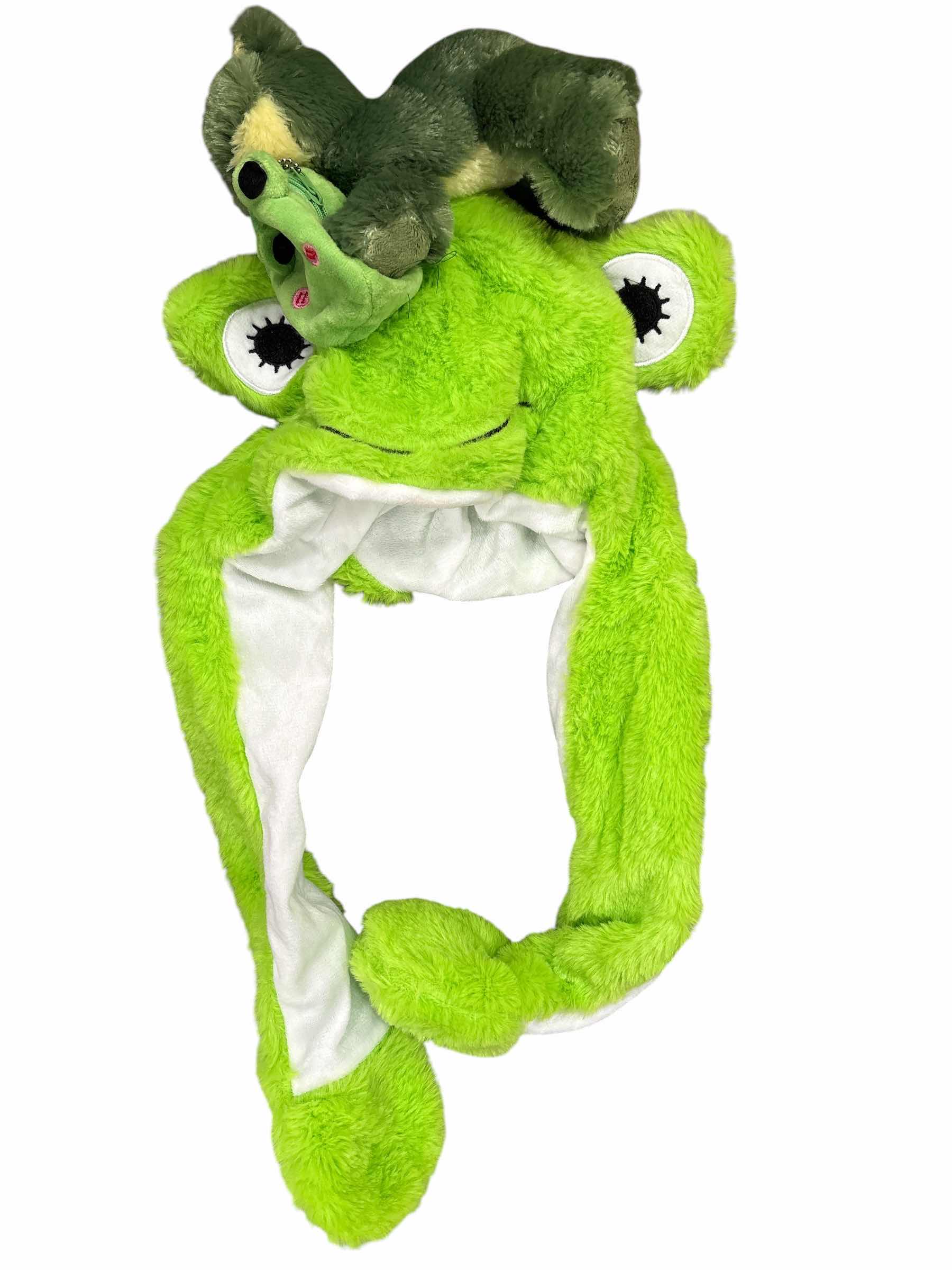 Photo 1 of CONTAINER OF FROG HATS AND MORE