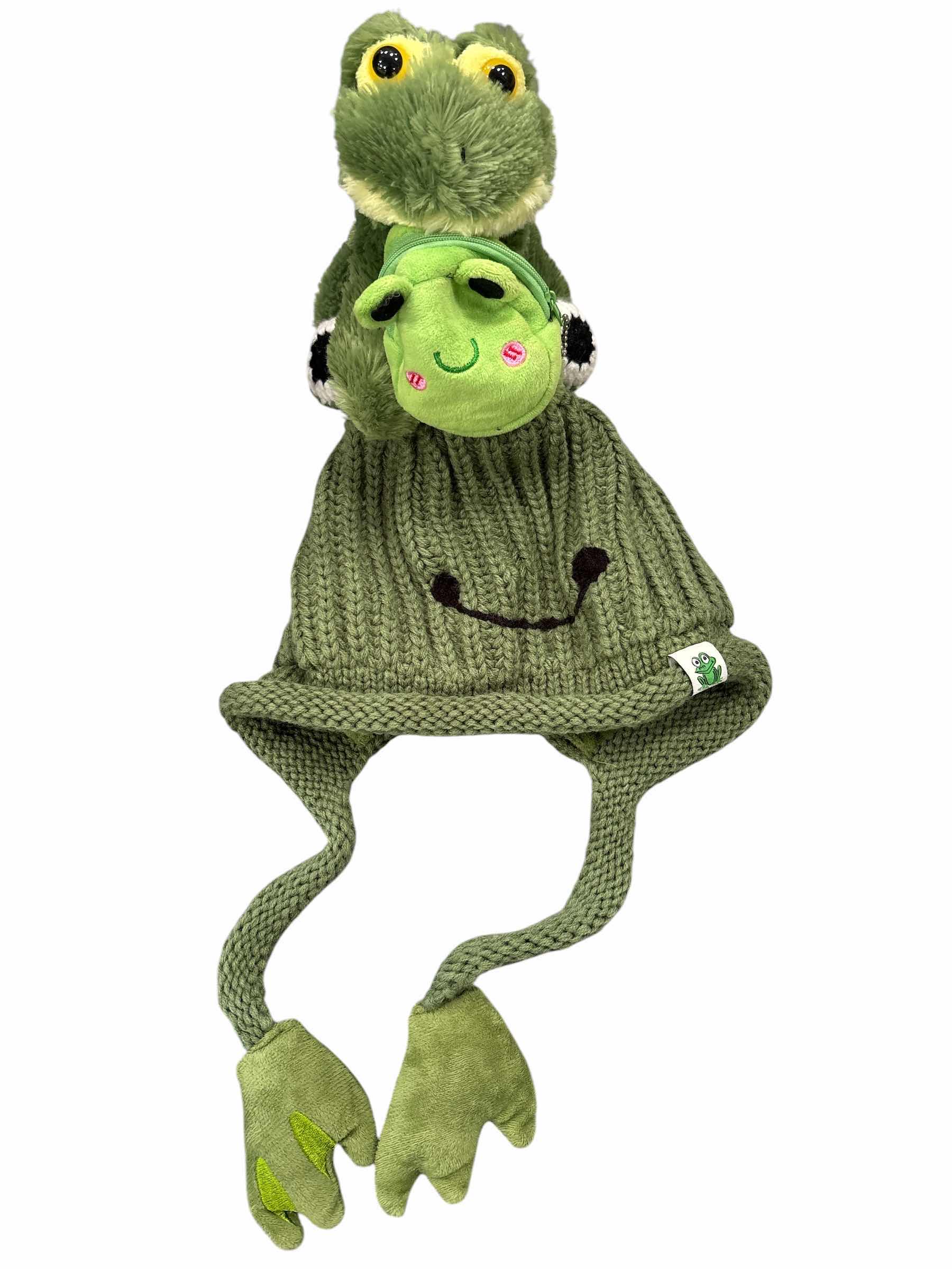 Photo 1 of CONTAINER OF FROG BEANIES AND MORE