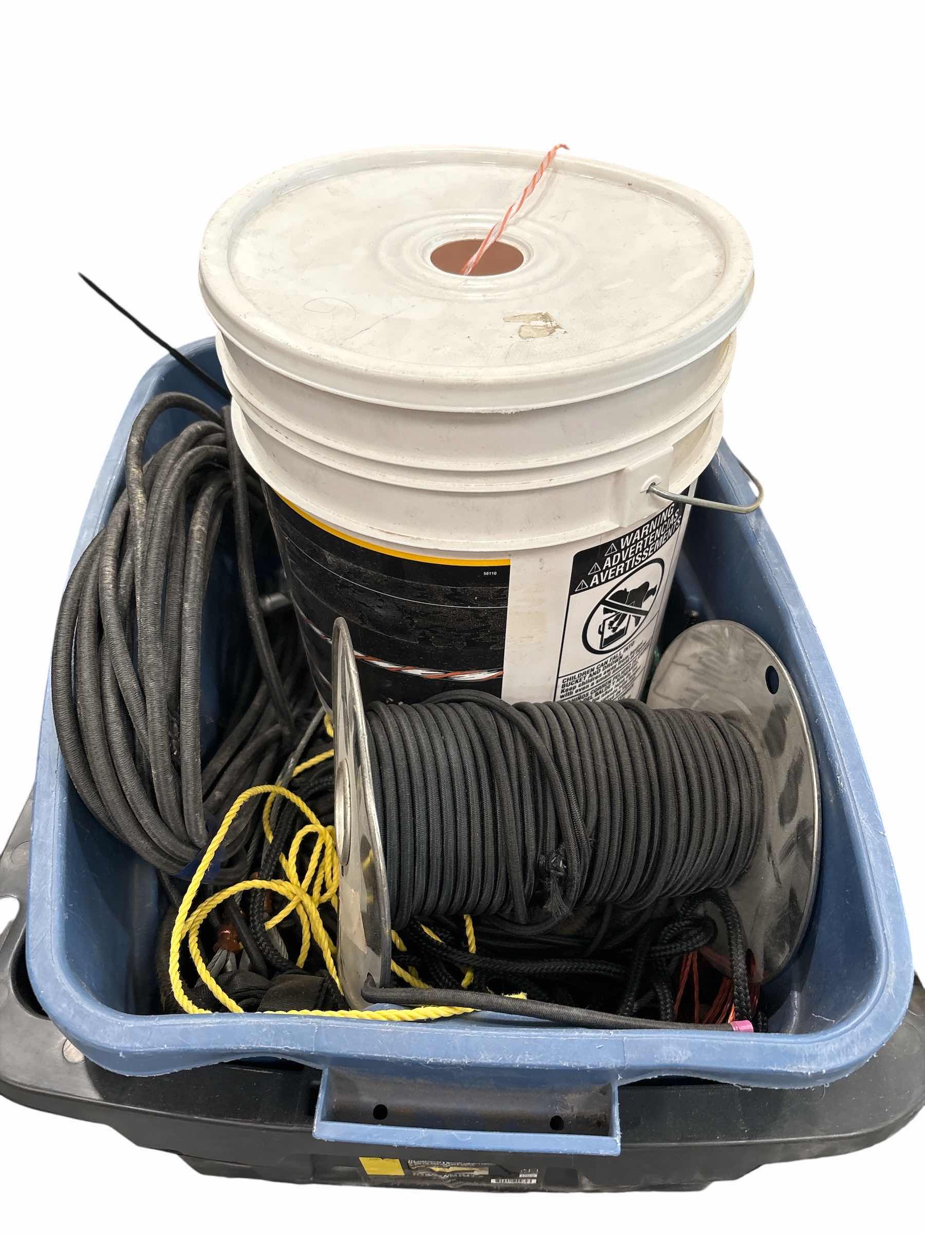 Photo 1 of CONTAINER OF WIRE AND ROPE