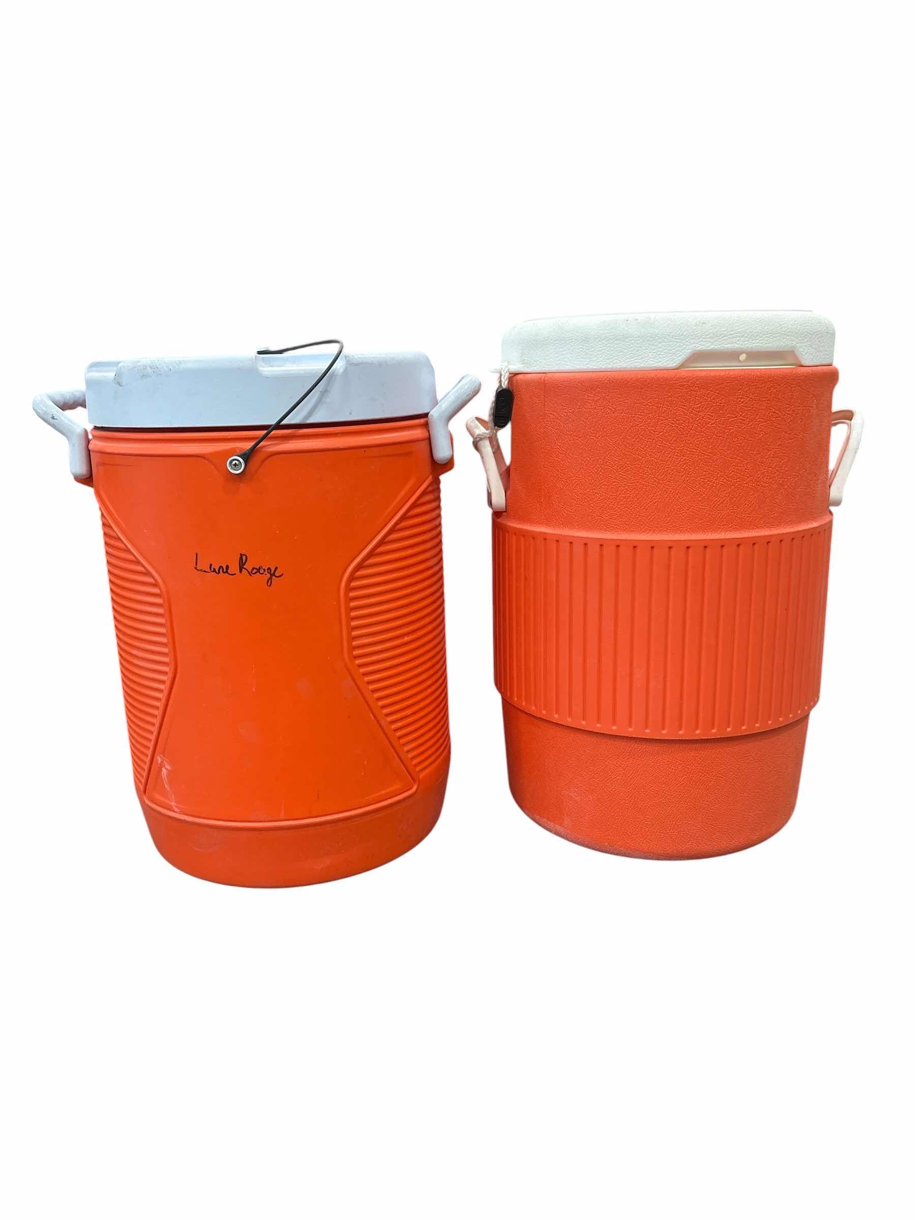 Photo 1 of (2)PCS 5 GALLON INSULATED BEVERAGE COOLER RETAIL $80