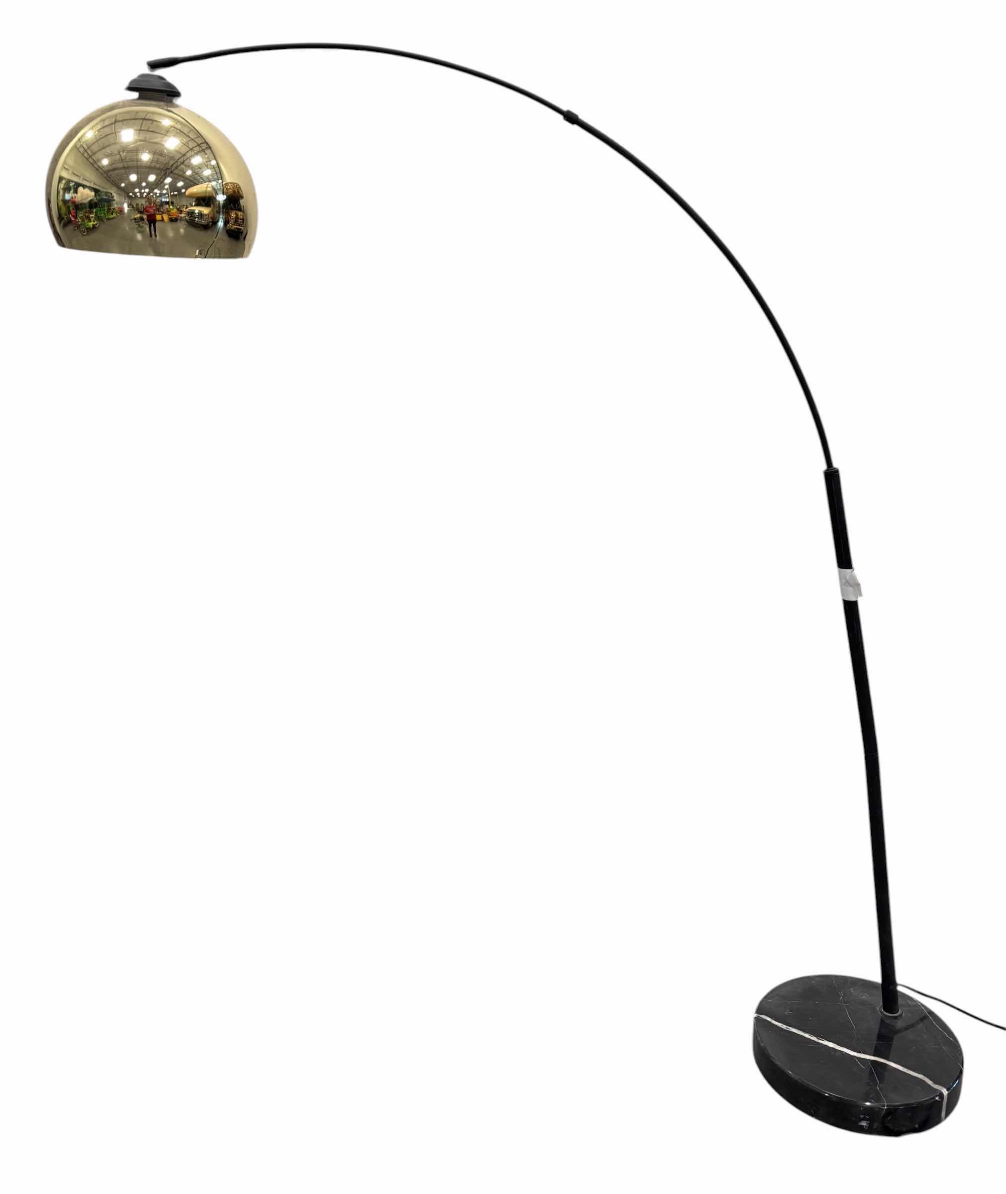 Photo 1 of GOLD SHADE FLOOR LAMP 61”H