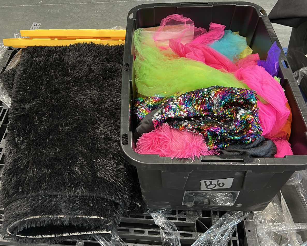 Photo 1 of FABRIC AND FAUX FUR