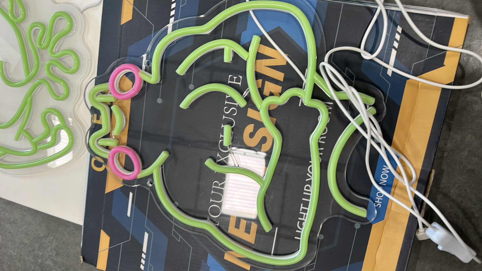 Photo 1 of 3 LED NEON SIGNS AND LED ROLL OF LIGHTS